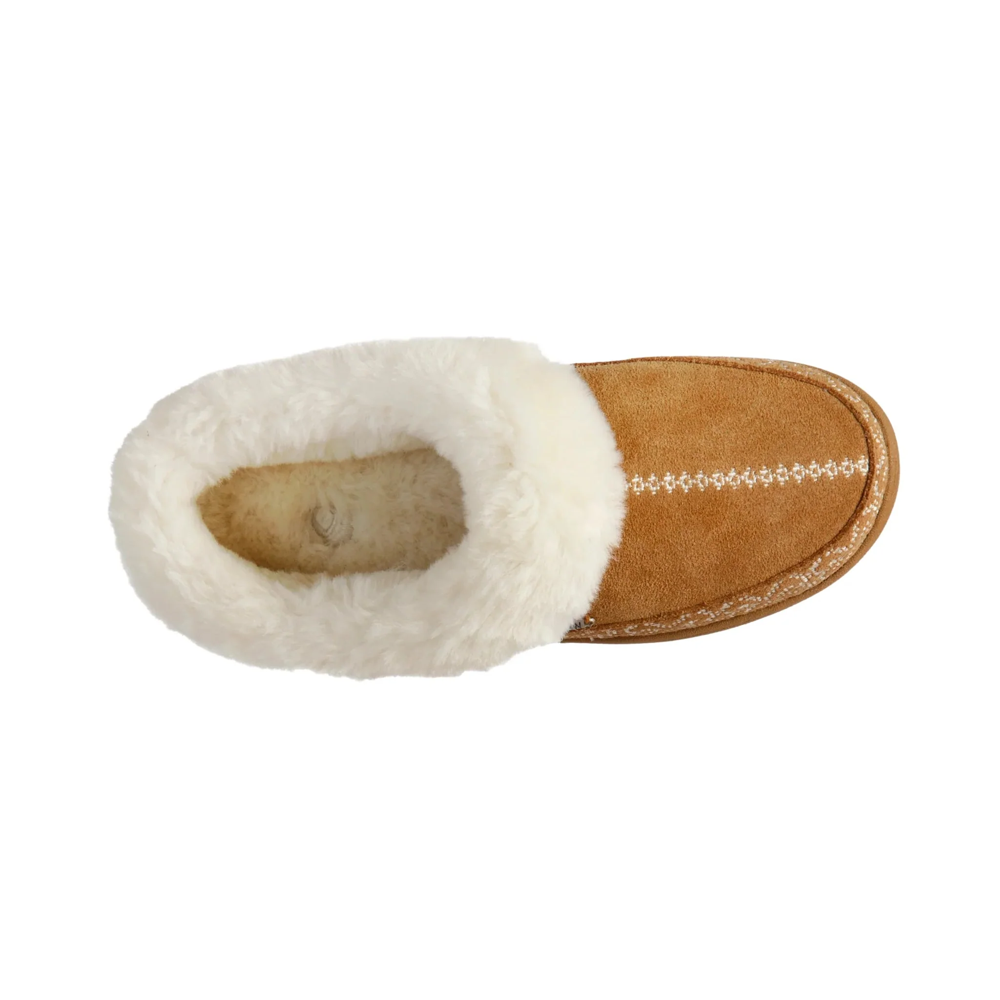 Acorn Women's Greta Embroidered Clog Slippers - Buckskin - Image 4