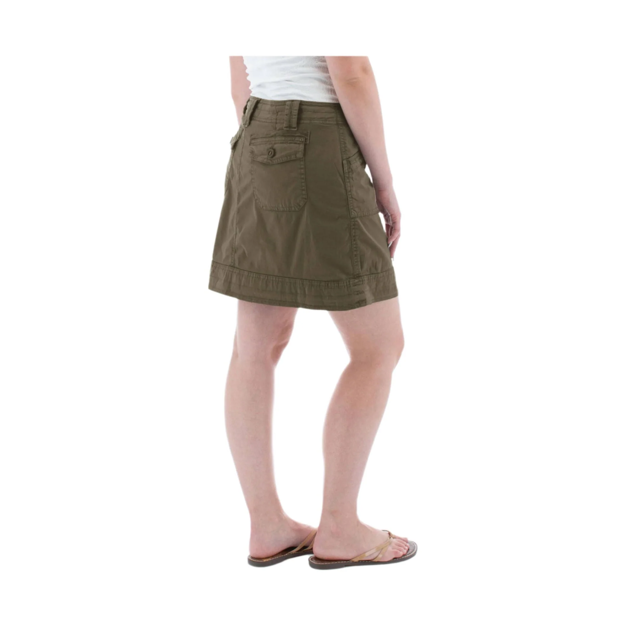 Aventura Women's Arden Woven Organic Skort - Grape Leaf - Image 3
