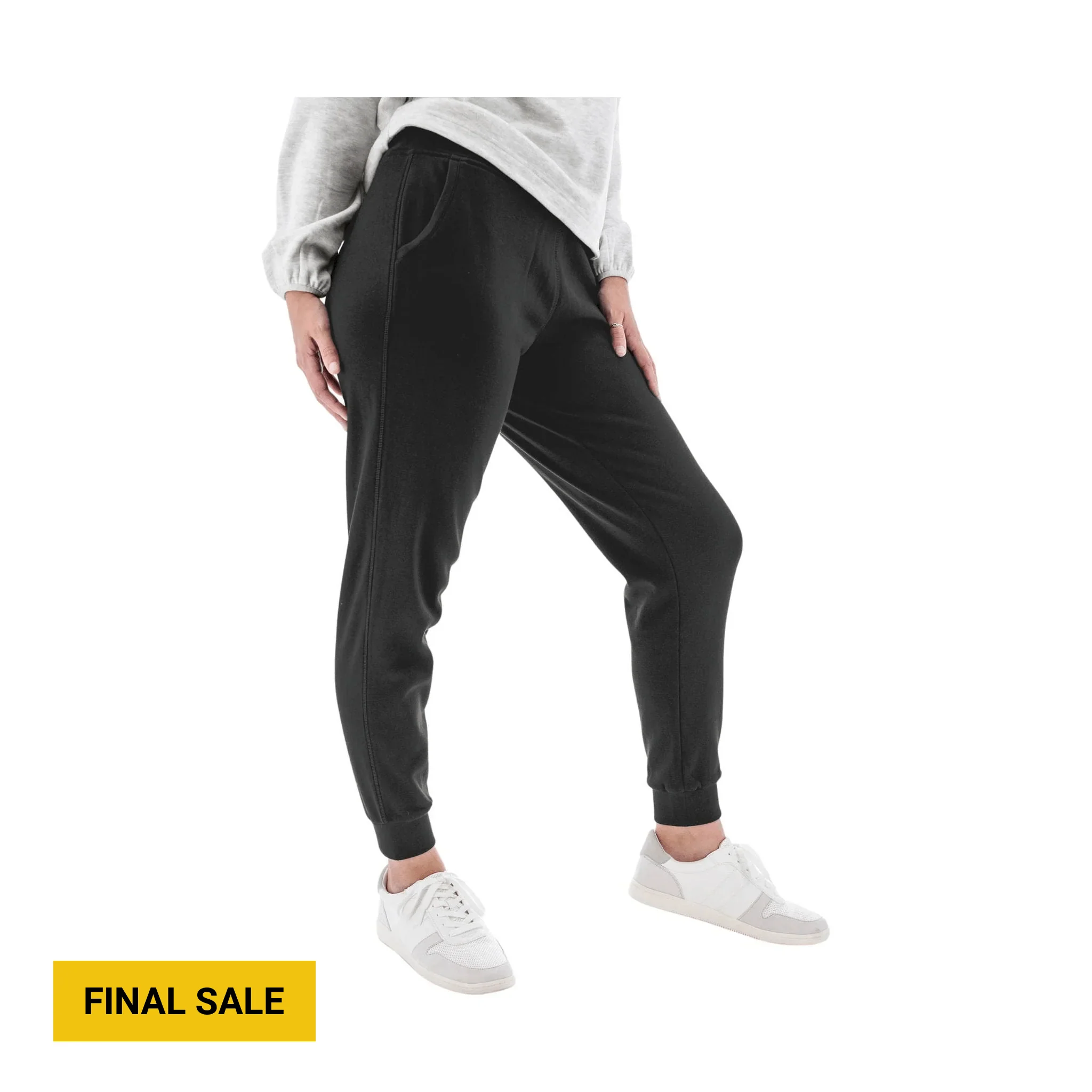 Aventura Women's Dog Walker Fleece Jogger - Black