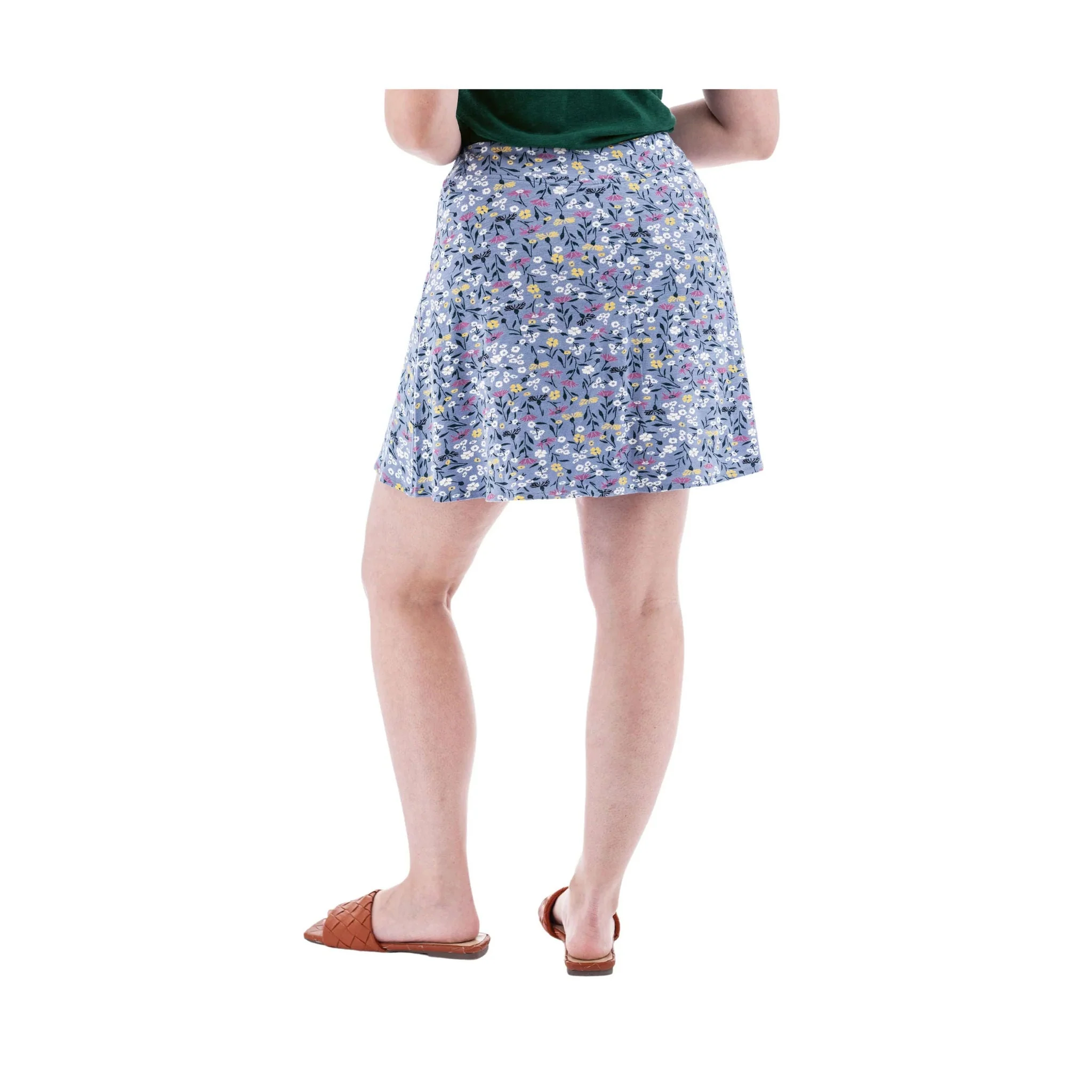 Aventura Women's Linden Print Swing Skort - Blue Fog - Image 3