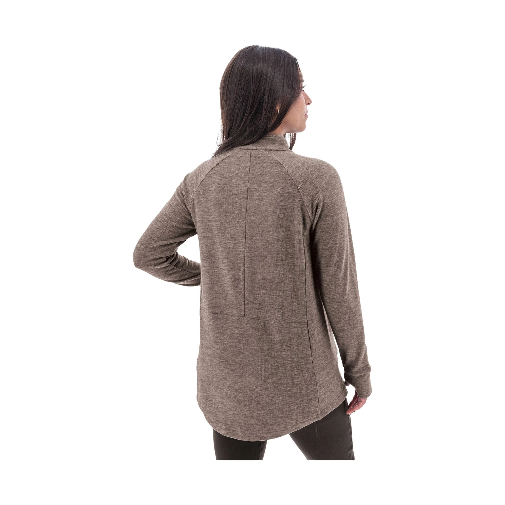 Aventura Women's McKenna Fleece Tunic - Black Coffee - Image 2