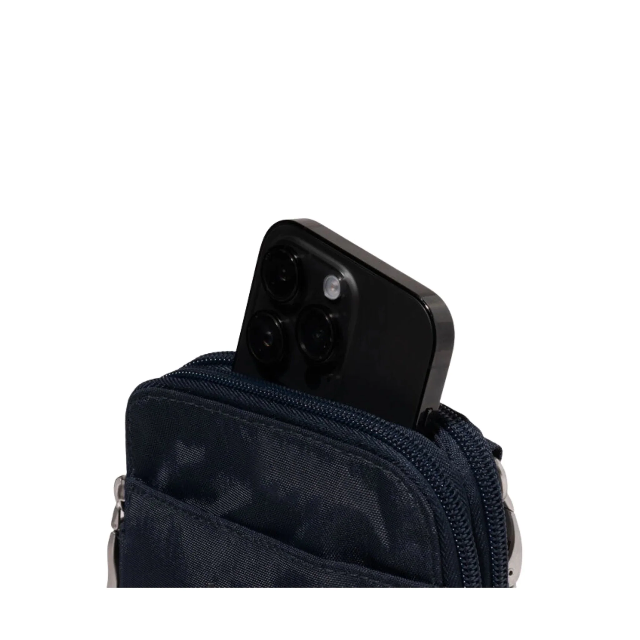Baggallini Modern Take Two RFID Crossbody - French Navy - Image 6