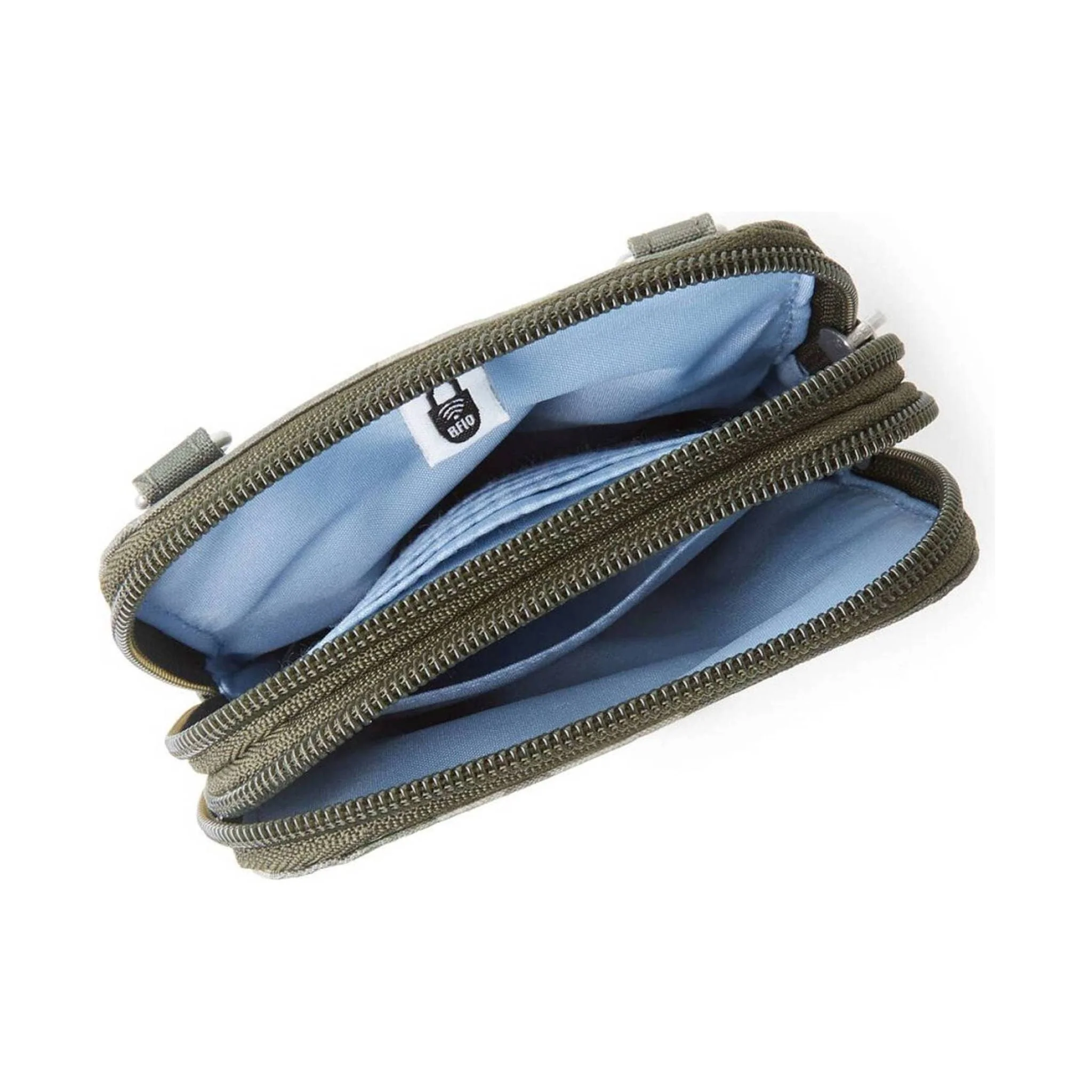 Baggallini Take Two RFID Bryant Crossbody - Olive Camo - Image 4