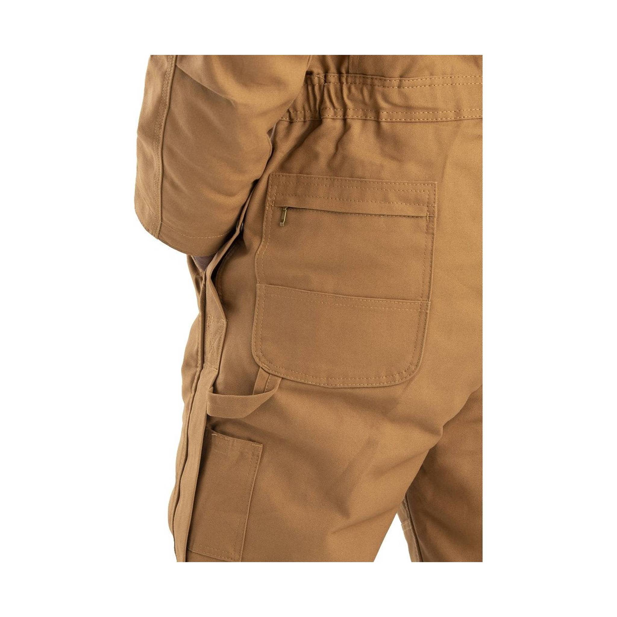 Berne Men's Heritage Duck Insulated Coverall - Brown - Image 4