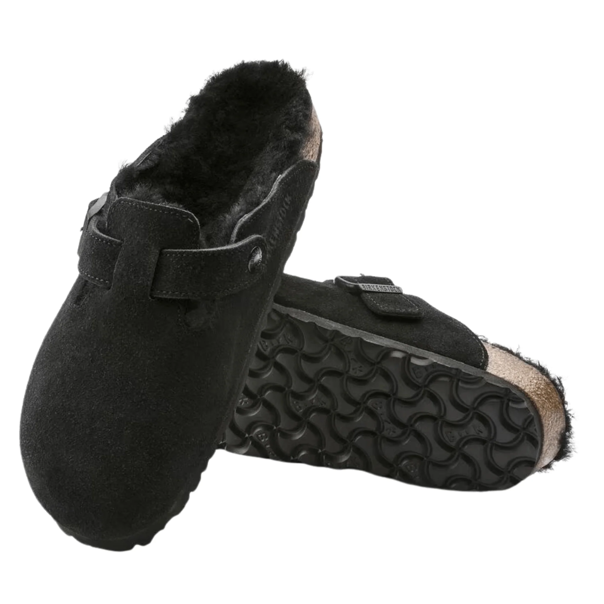 Birkenstock Boston Shearling - Black - Image 2