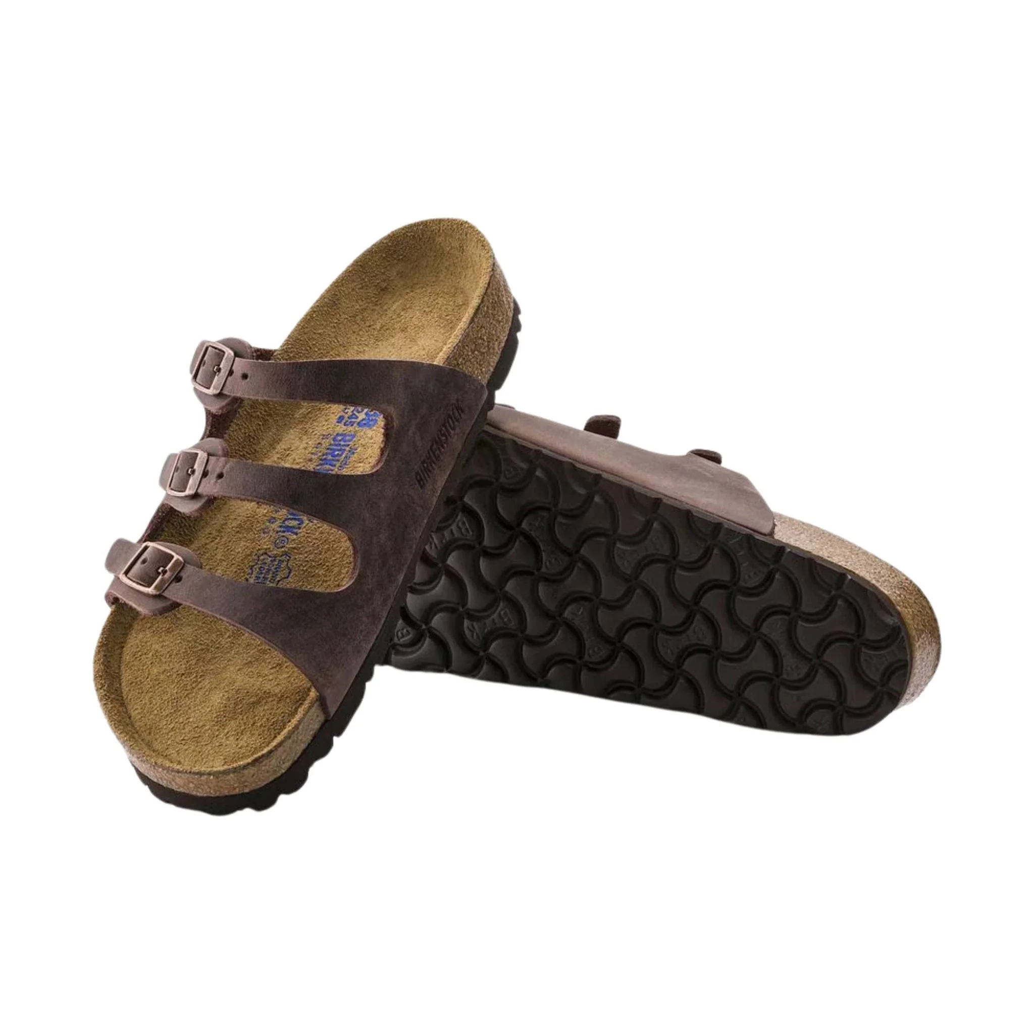 Birkenstock Florida Soft Footbed Sandal - Oiled Leather Habana - Image 3