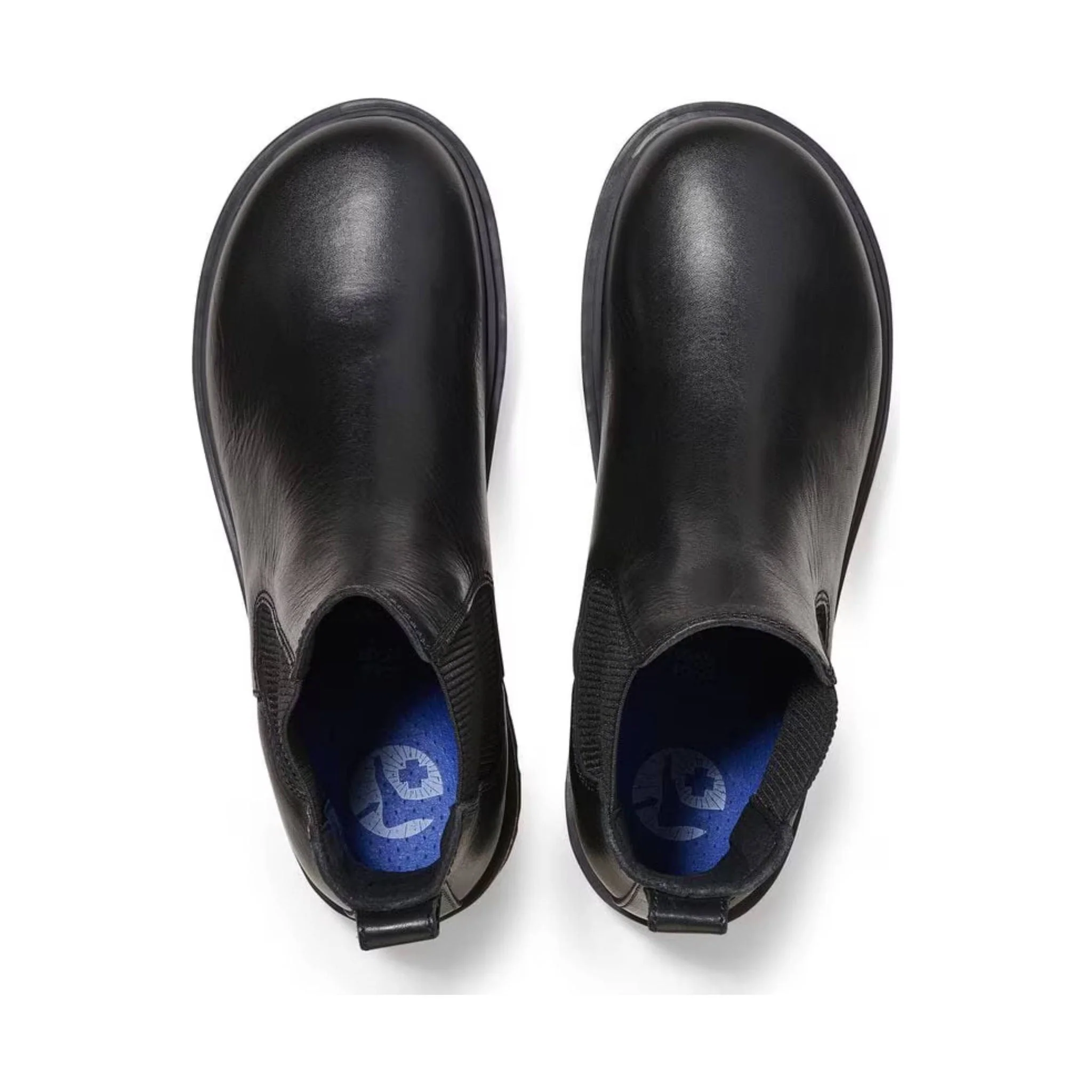 Birkenstock Highwood Slip On Leather Boots - Black - Image 2