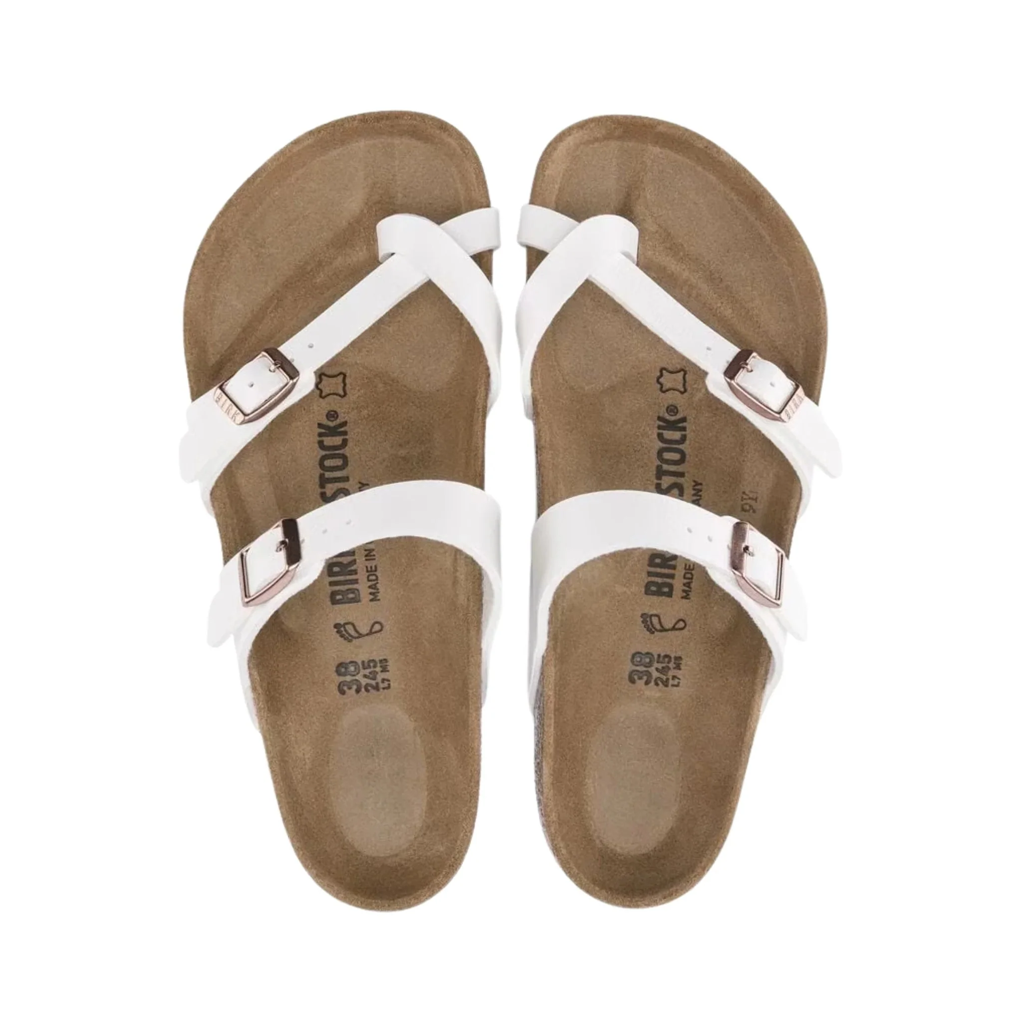Birkenstock Mayari Sandal - Birko Flor White - Image 2