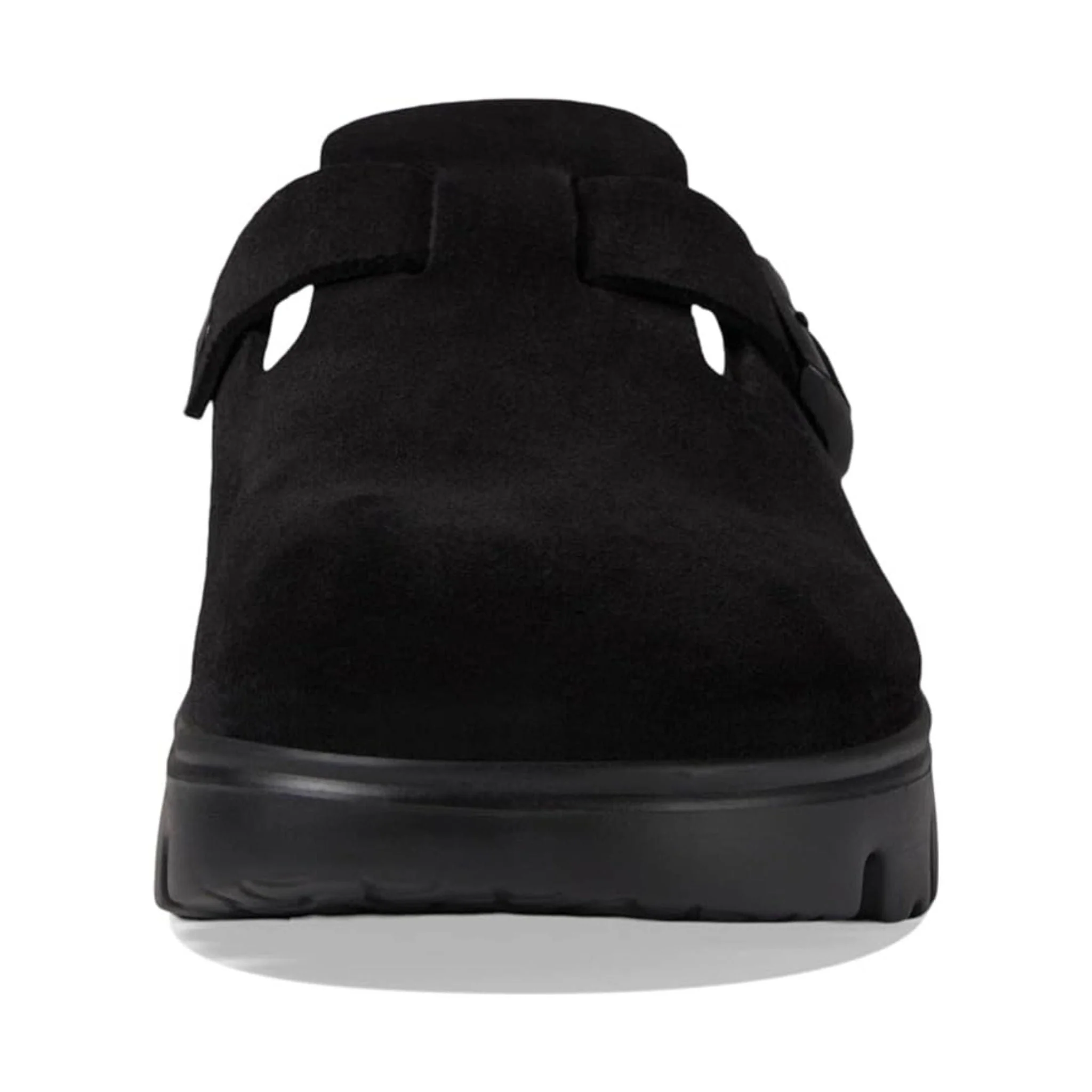 Birkenstock Papillio Boston Chunky Clog - Black Suede - Image 4
