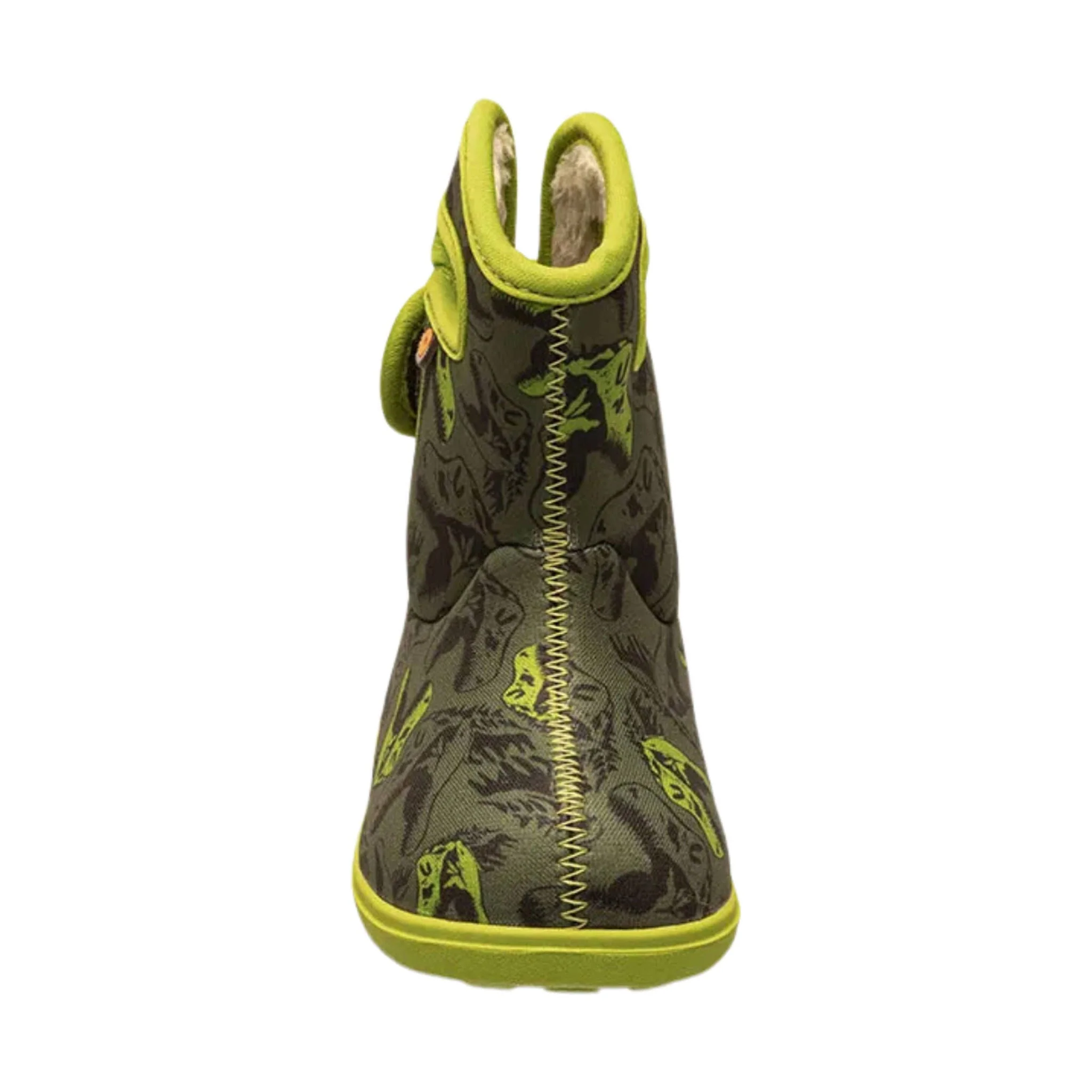 Bogs Baby II Cool Dino Rain Boot - Dark Green Multi - Image 2
