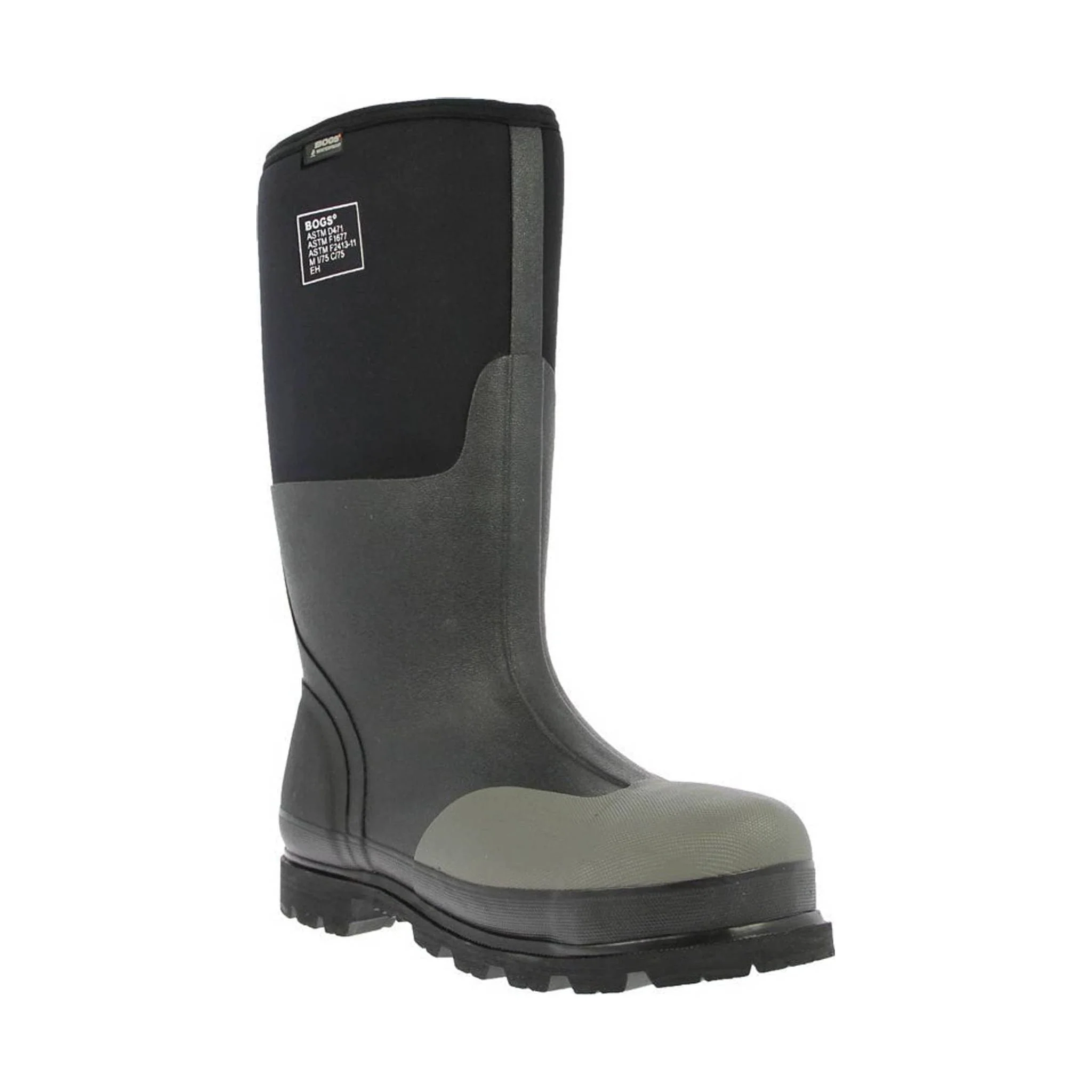 Bogs Men's Forge Steel Toe Work Rain Boot - Black - Image 2