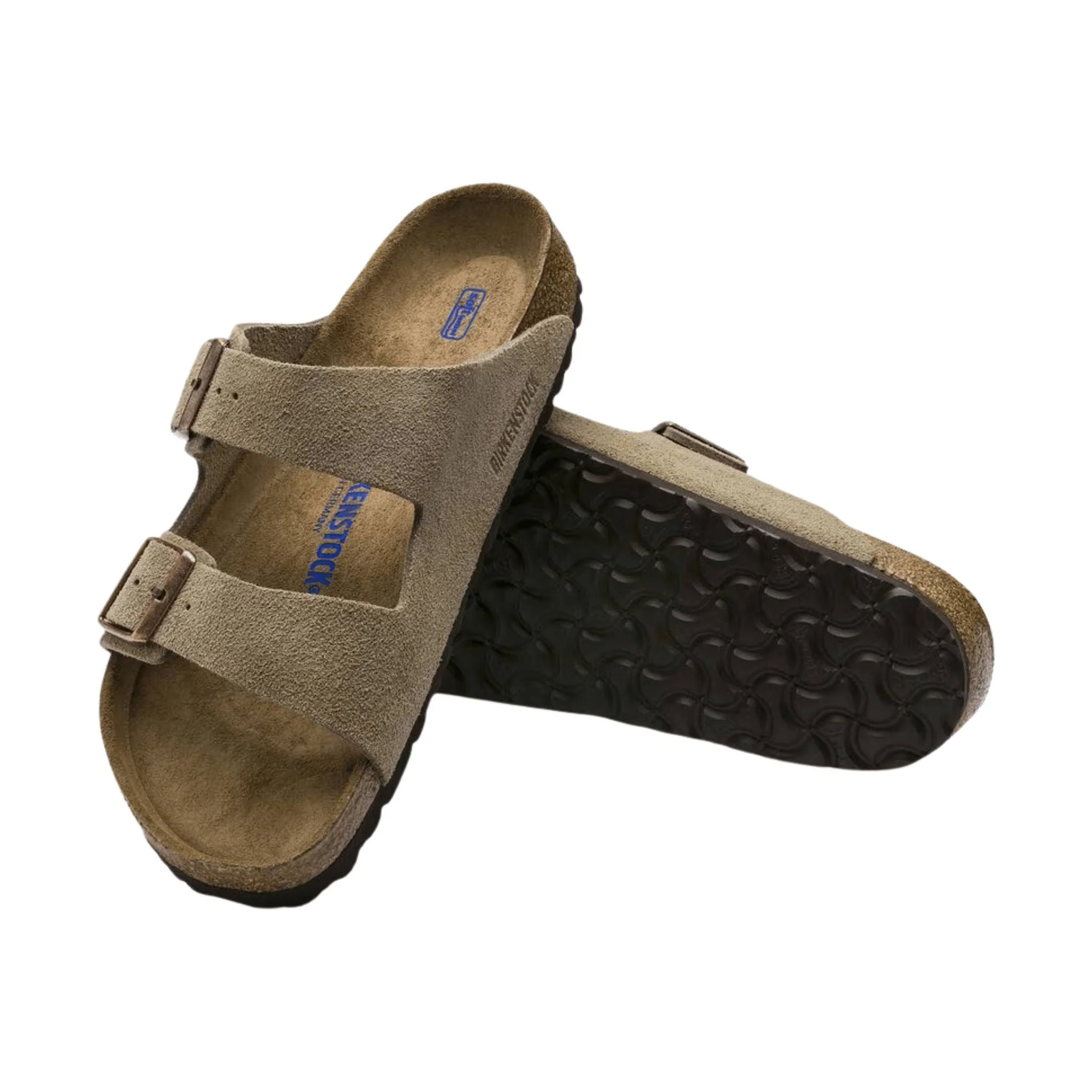 Brikenstock Arizona Soft Footbed Sandal - Suede Taupe - Image 2