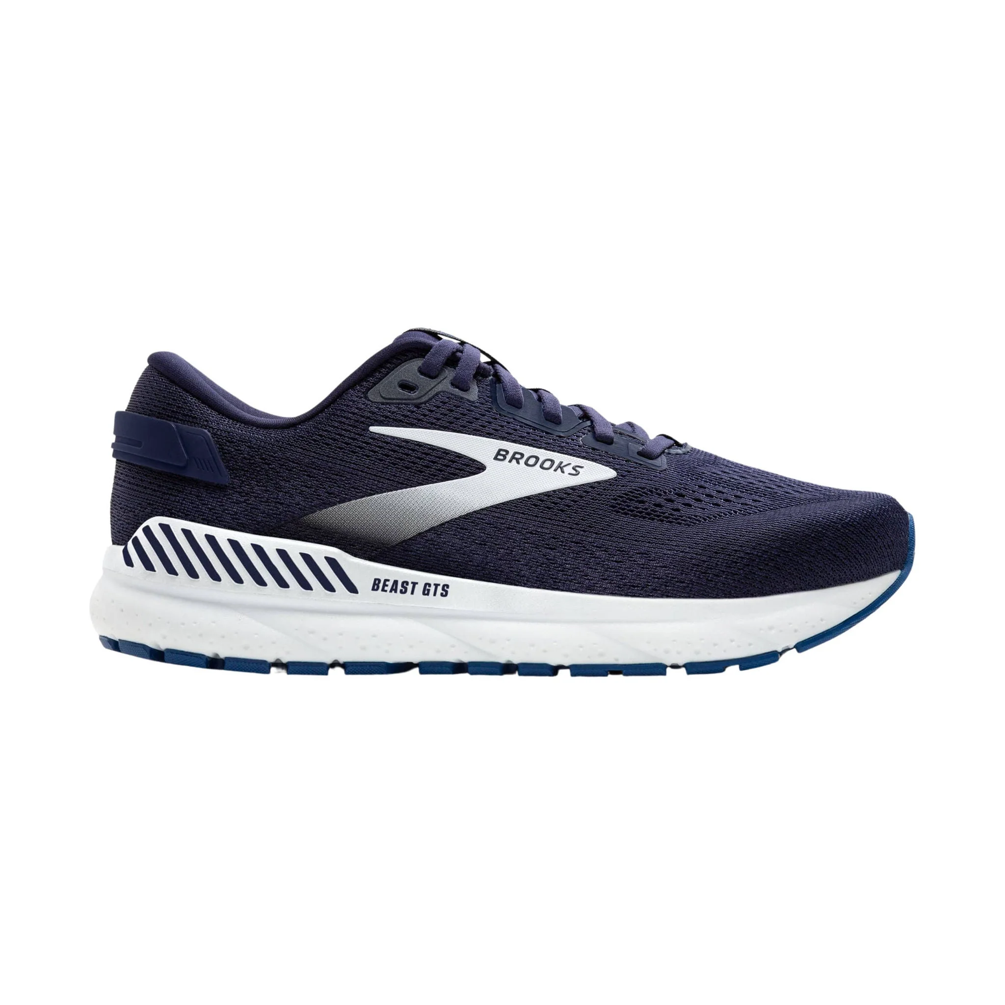 Brooks Men's Beast GTS 24 Road Running Shoes - Peacoat/True Navy/White