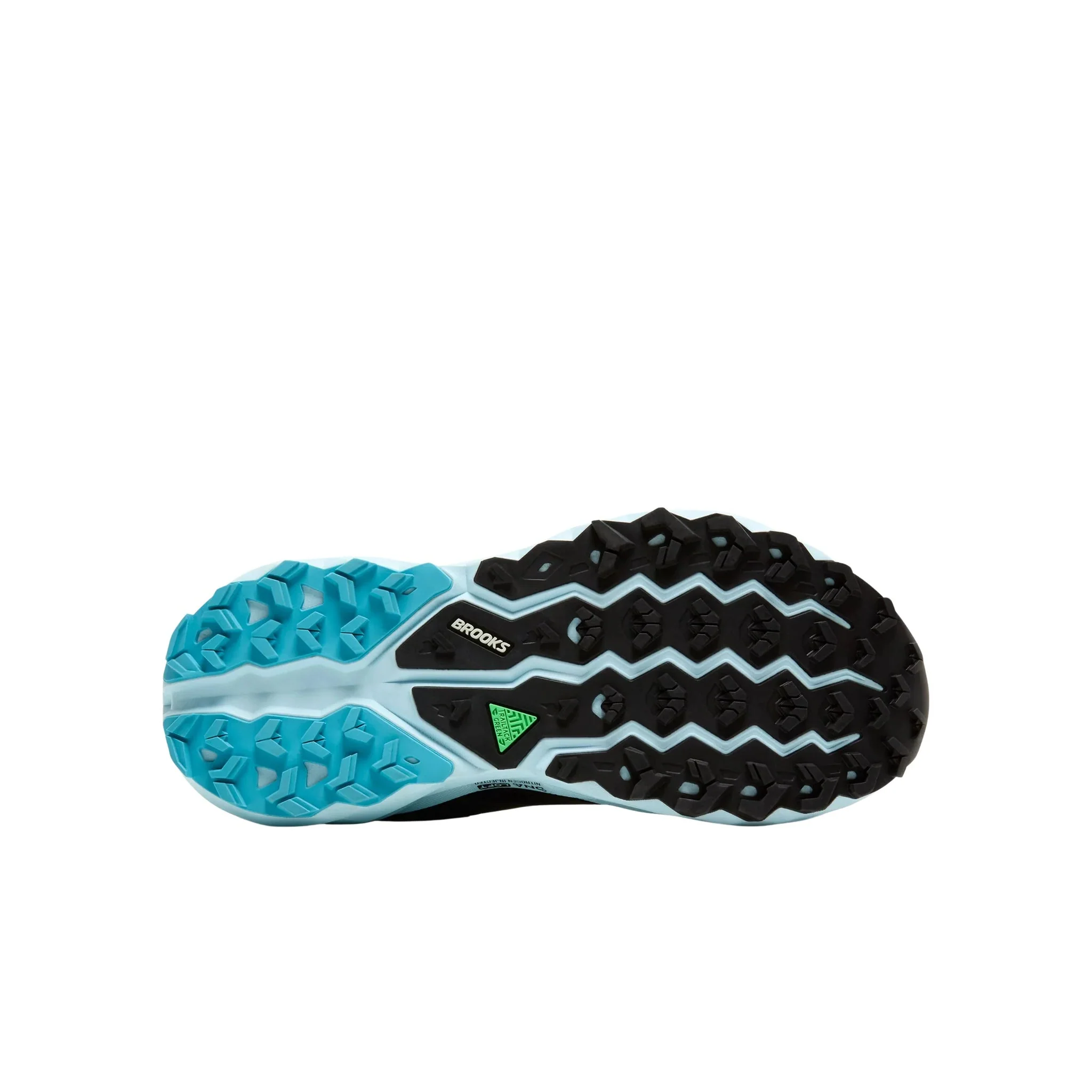 Brooks Women's Cascadia 19 GTX Trail Running Shoes - Black/Ebony/Blue Flower - Image 5