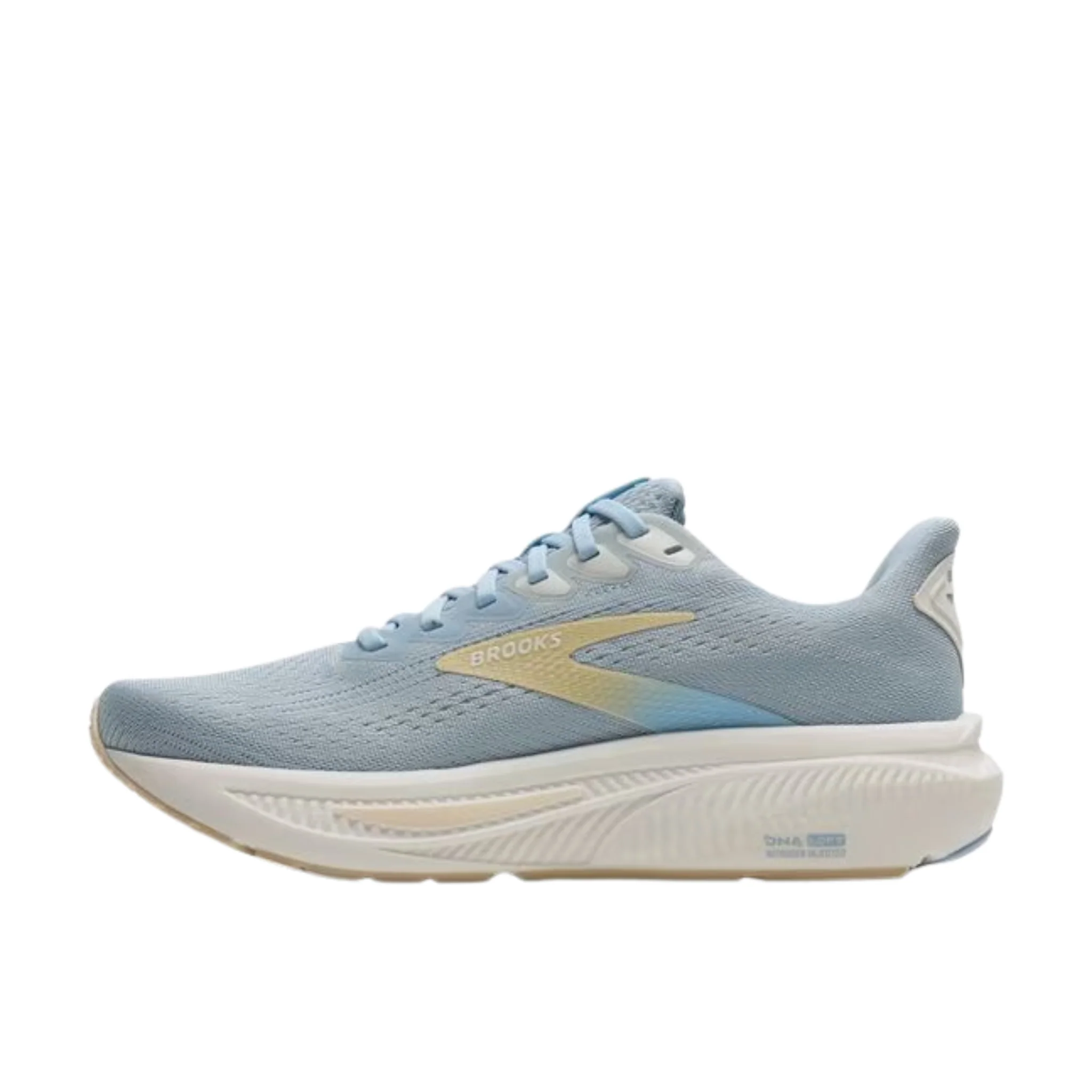 Brooks Women's Ghost 17 Road Running Shoes - Skyway/Coconut/Sand - Image 2