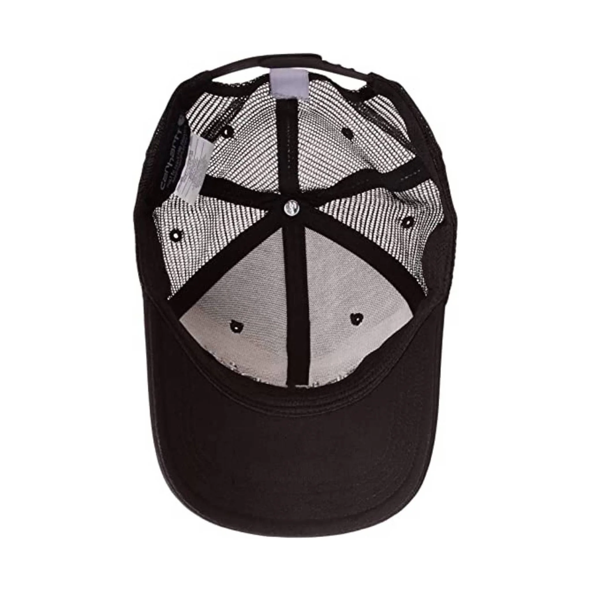 Carhartt Canvas Mesh Cap - Black - Image 3