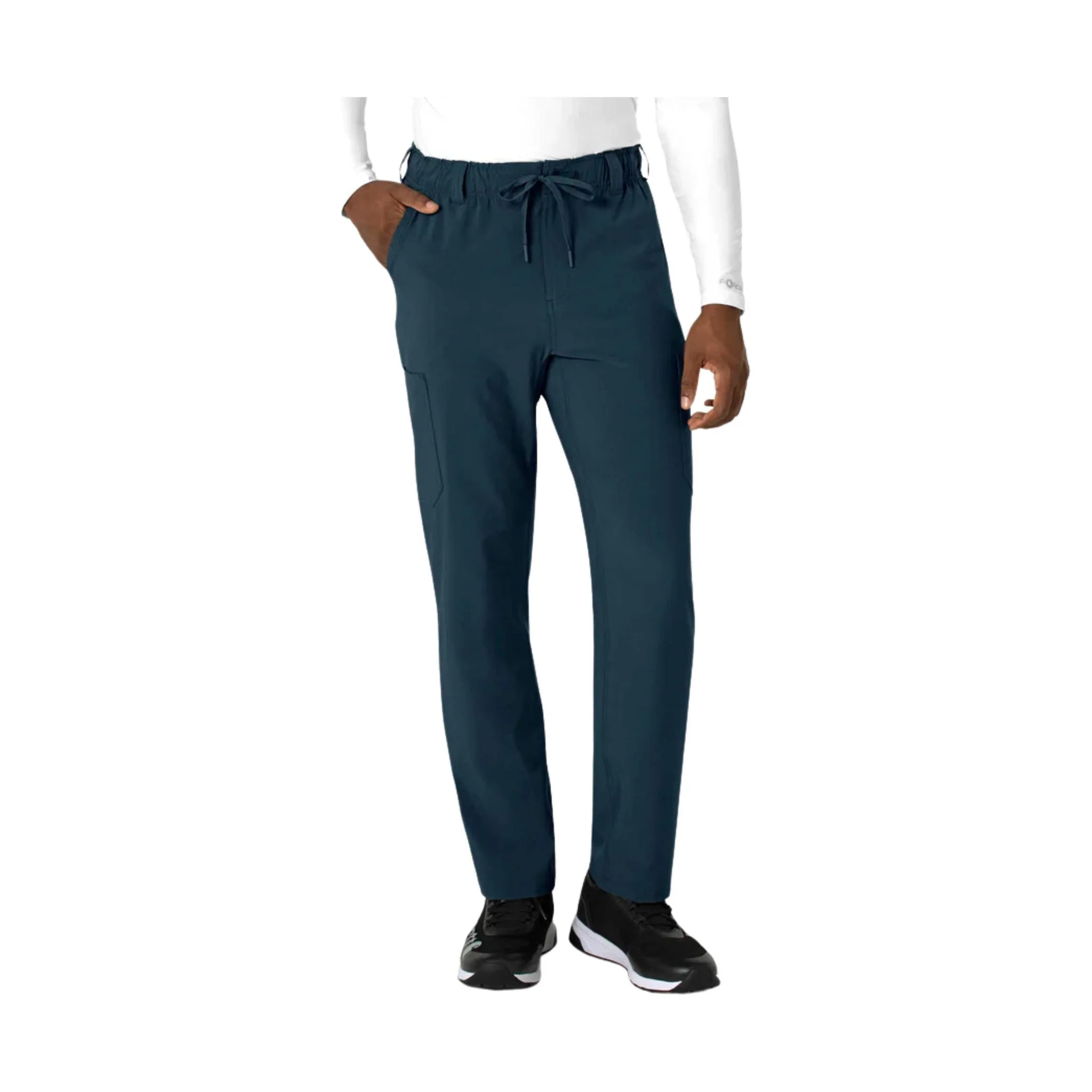 Carhartt Men's Cross Flex Straight Leg Scrub Pant - Navy