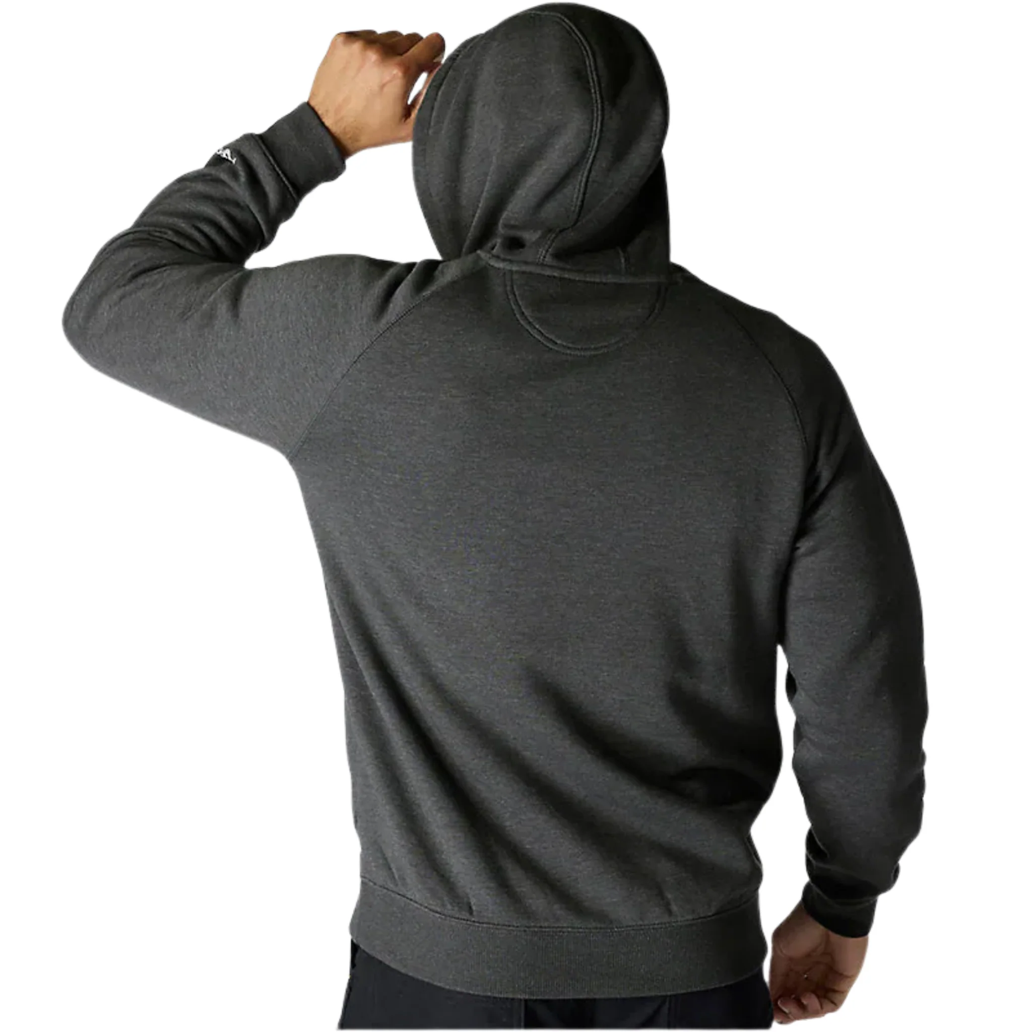 Carhartt Men's Force Logo Sweatshirt - Carbon Heather - Image 3
