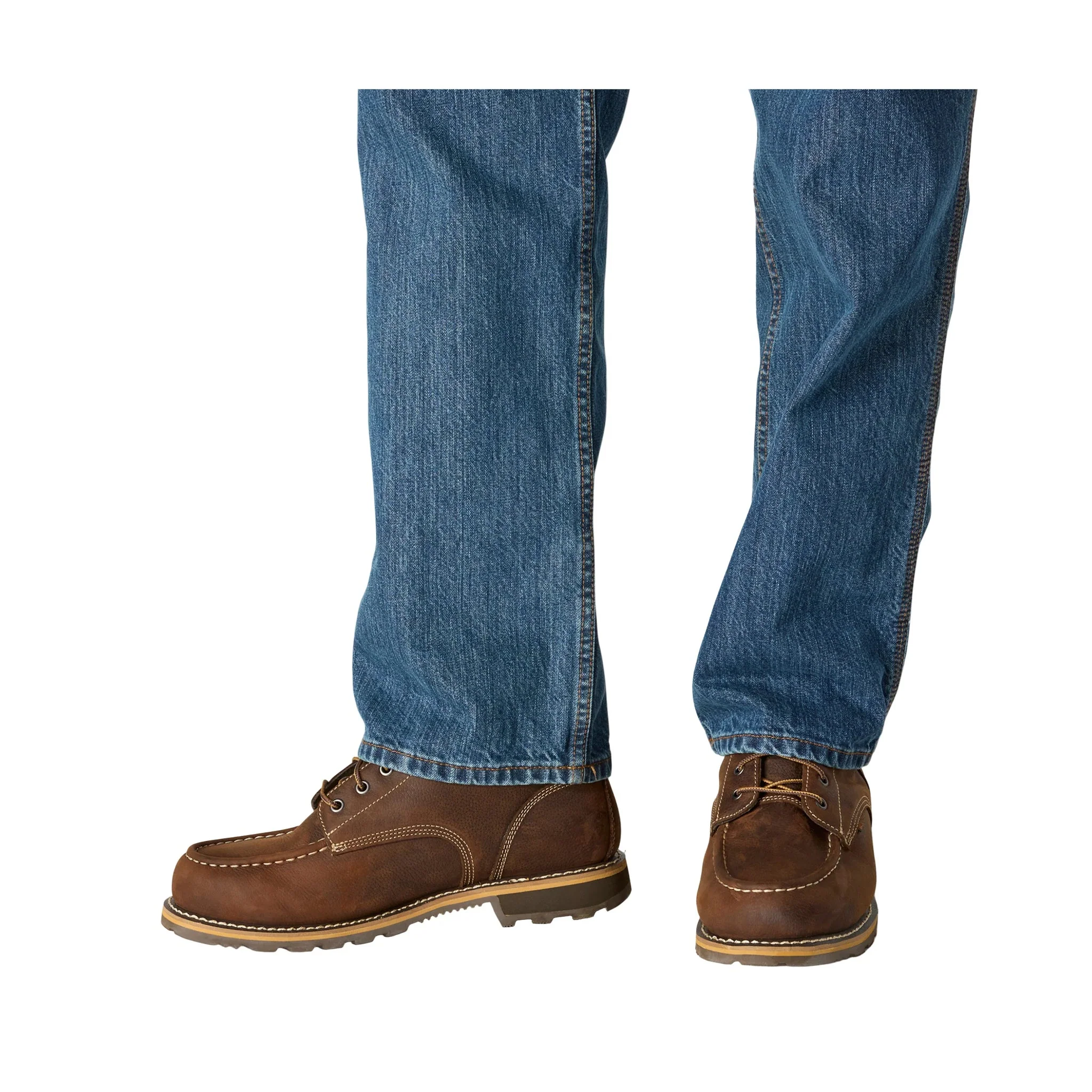 Carhartt Men's Loose Straight Denim Dungaree - Canal - Image 4