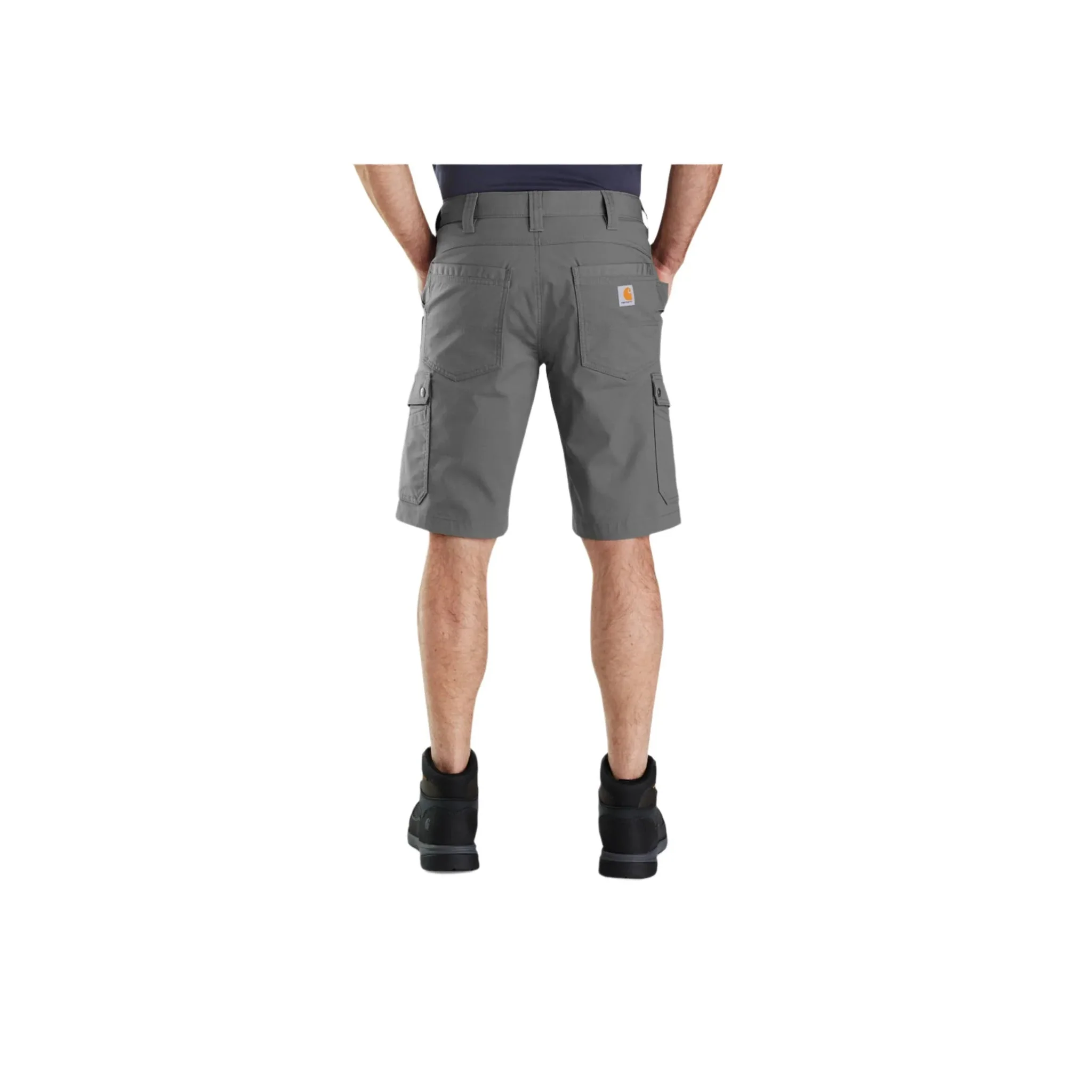 Carhartt Men's Relaxed 11 Inch Ripstop Cargo Work Short - Steel - Image 4