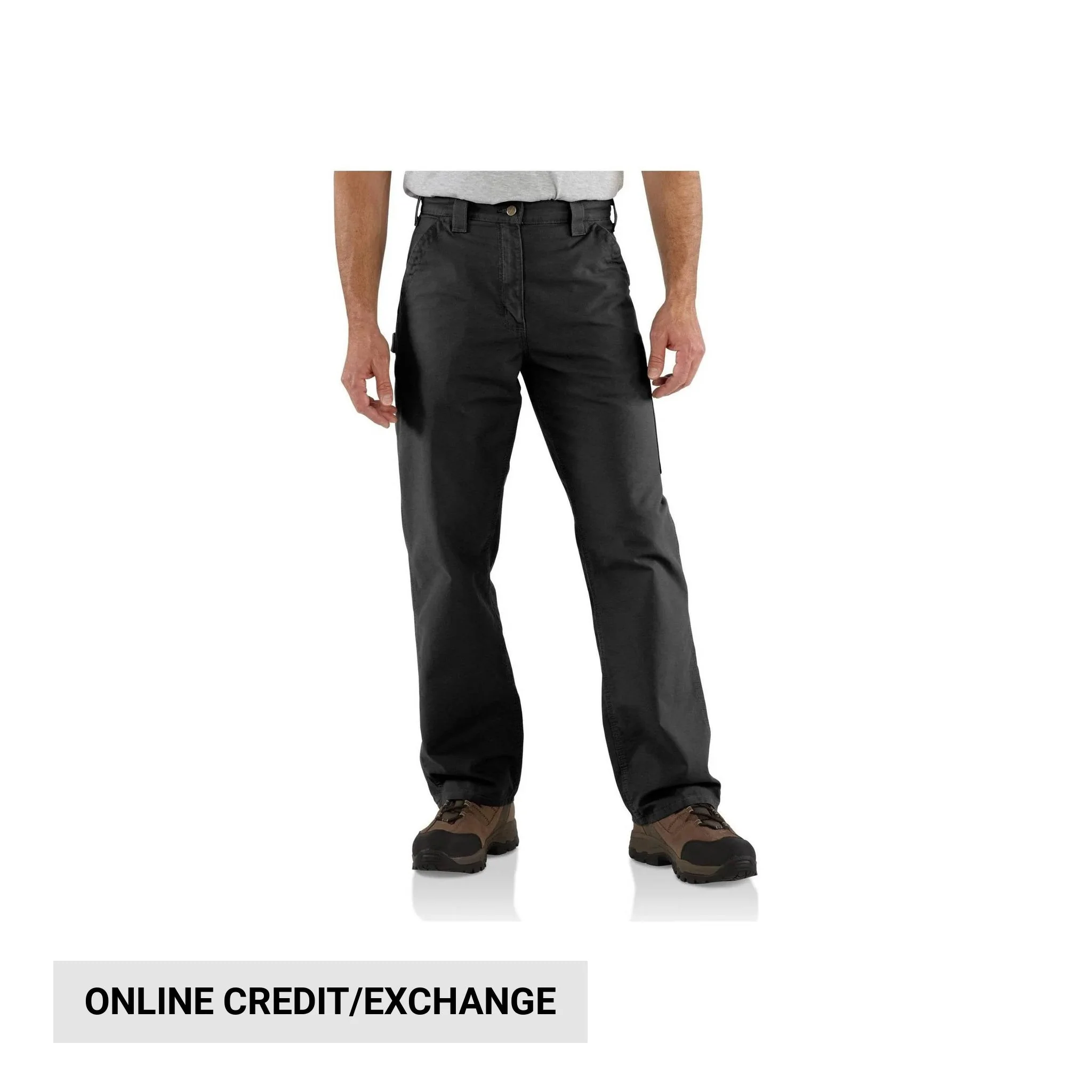 Carhartt Men's Utility Work Canvas Loose Fit Pant - Black