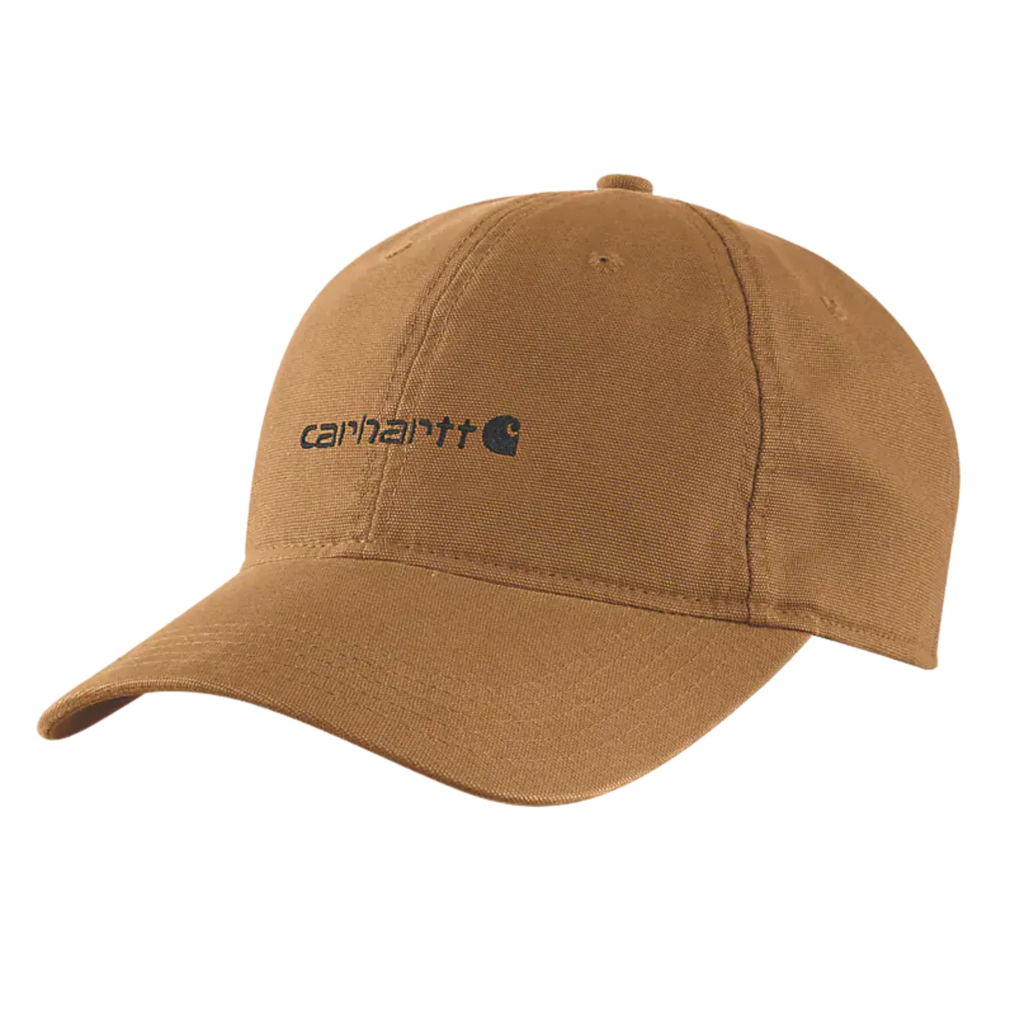 Carhartt Women's Canvas Embroidered Graphic Cap - Brown