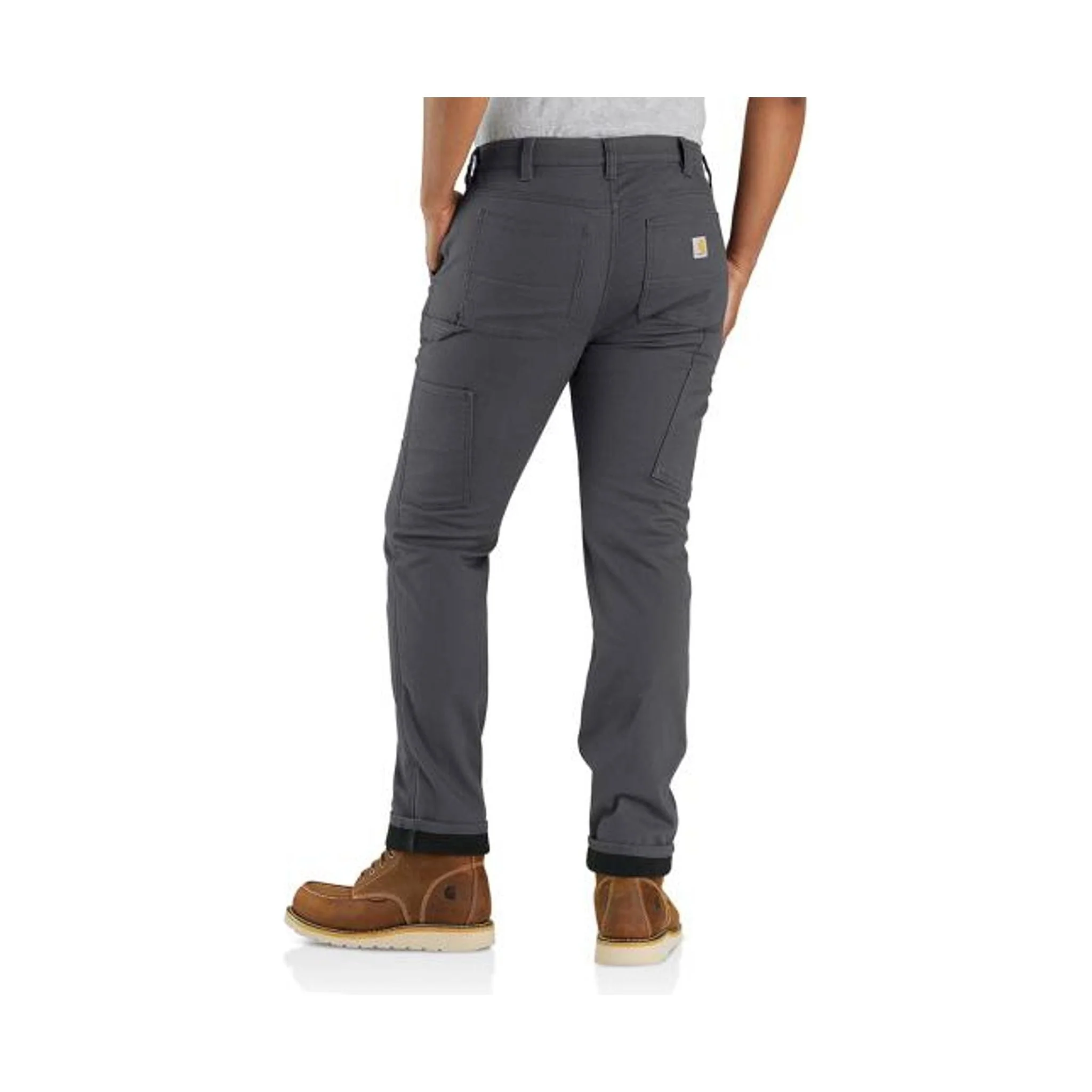 Carhartt Women's Fleece Lined Pant - Tarmac - Image 3