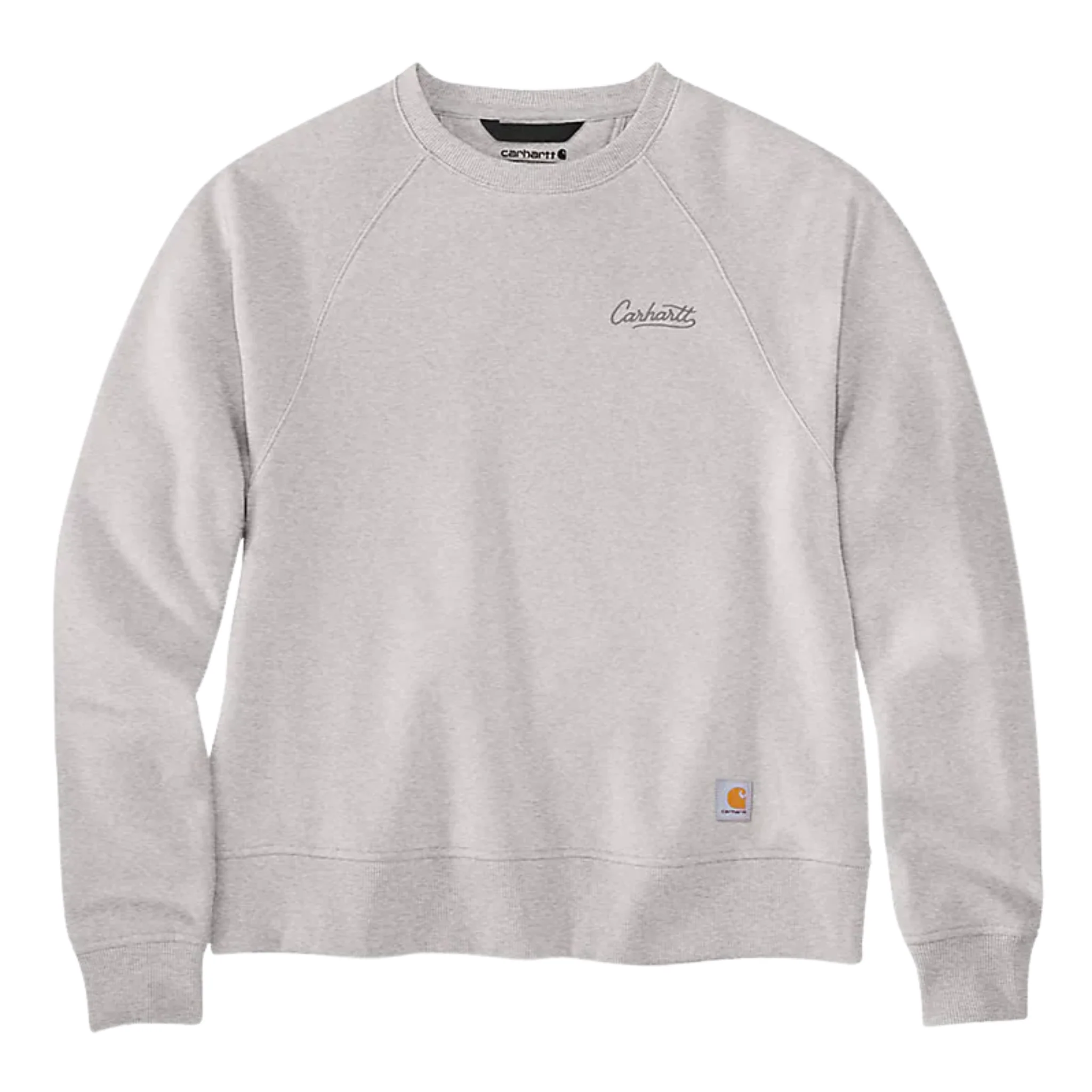 Carhartt Women's Sawyer Crewneck Sweatshirt - Heather Grey