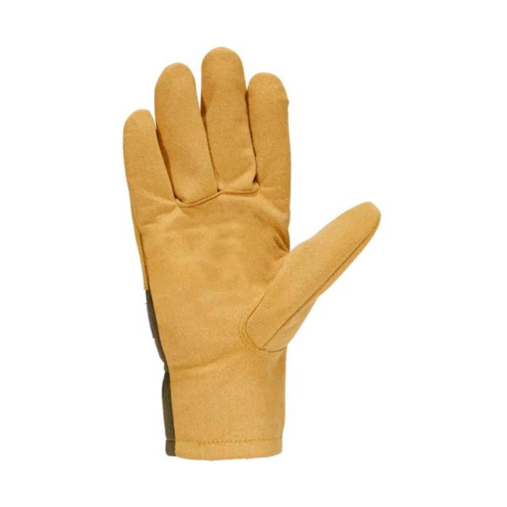 Carhartt Women's Synthetic Suede Stretch Knit Gloves - Barley/Basil - Image 2