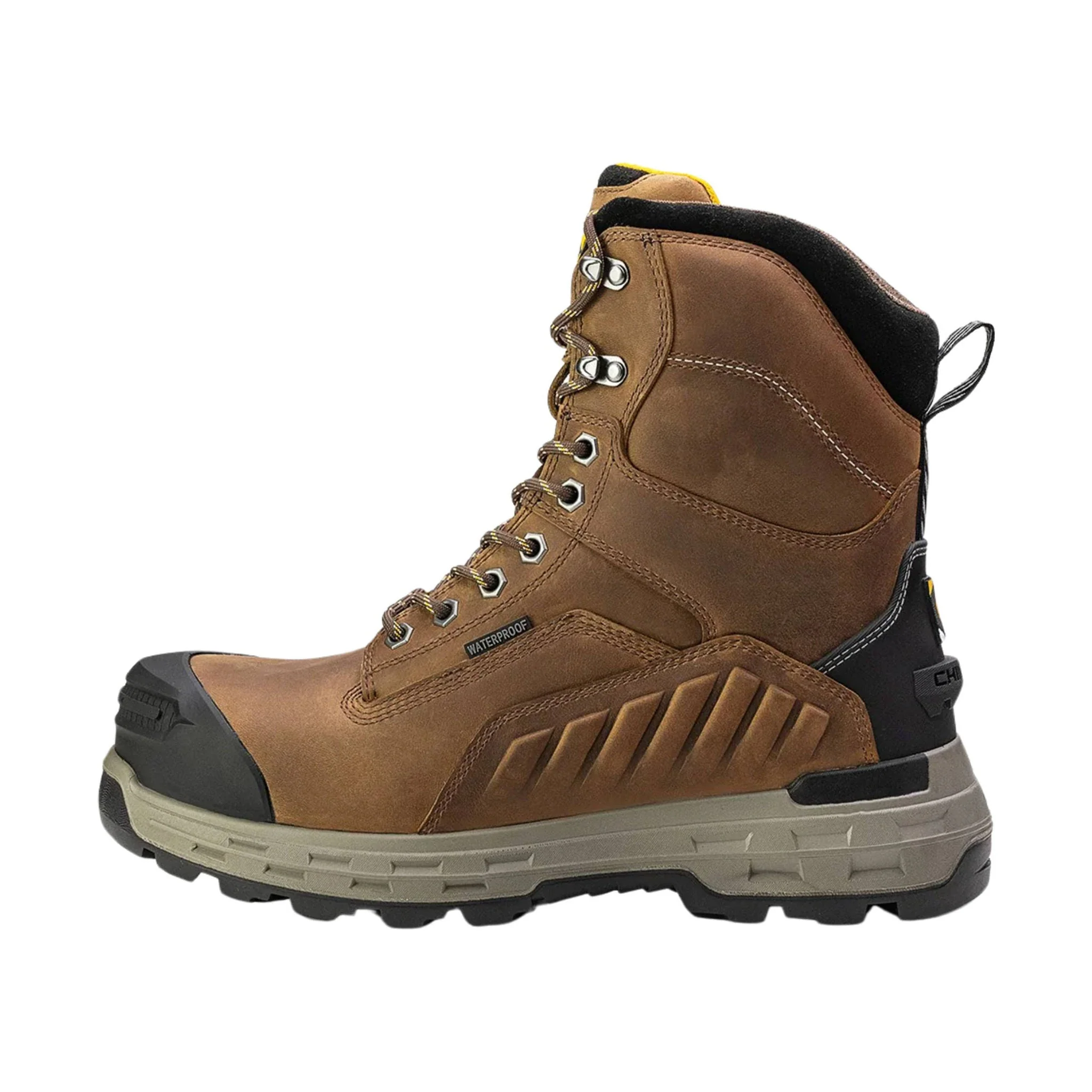 Chinook Men's Wildwood 8 Inch Waterproof Composite Toe Work Boots - Brown - Image 2