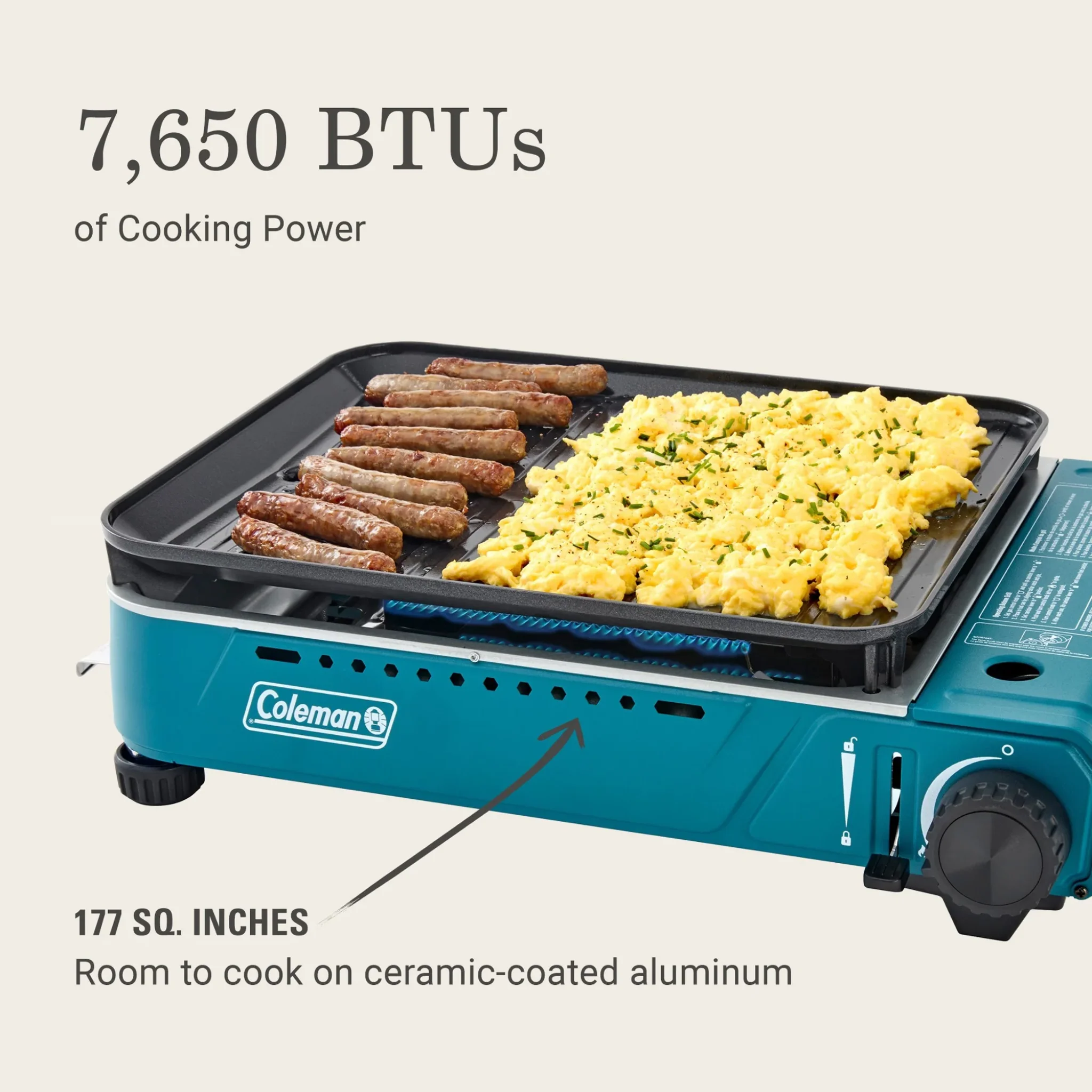Coleman XCursion Butane Grill - Blue - Image 4