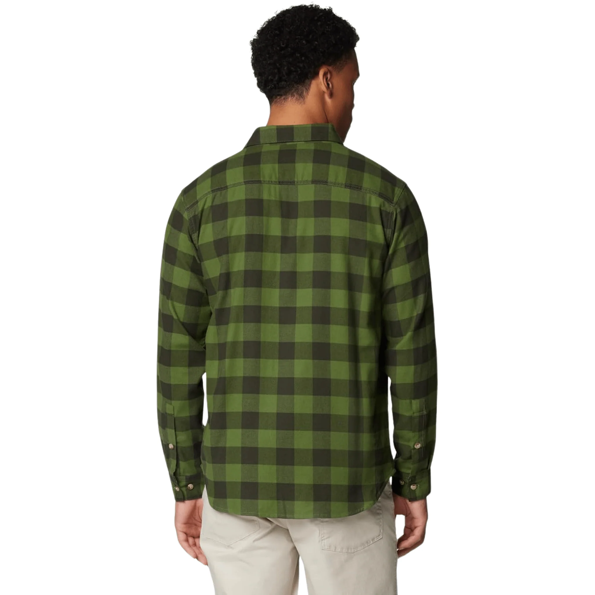 Columbia Men's Cornell Woods Flannel Long Sleeve Shirt - Canteen Buffalo Check - Image 2