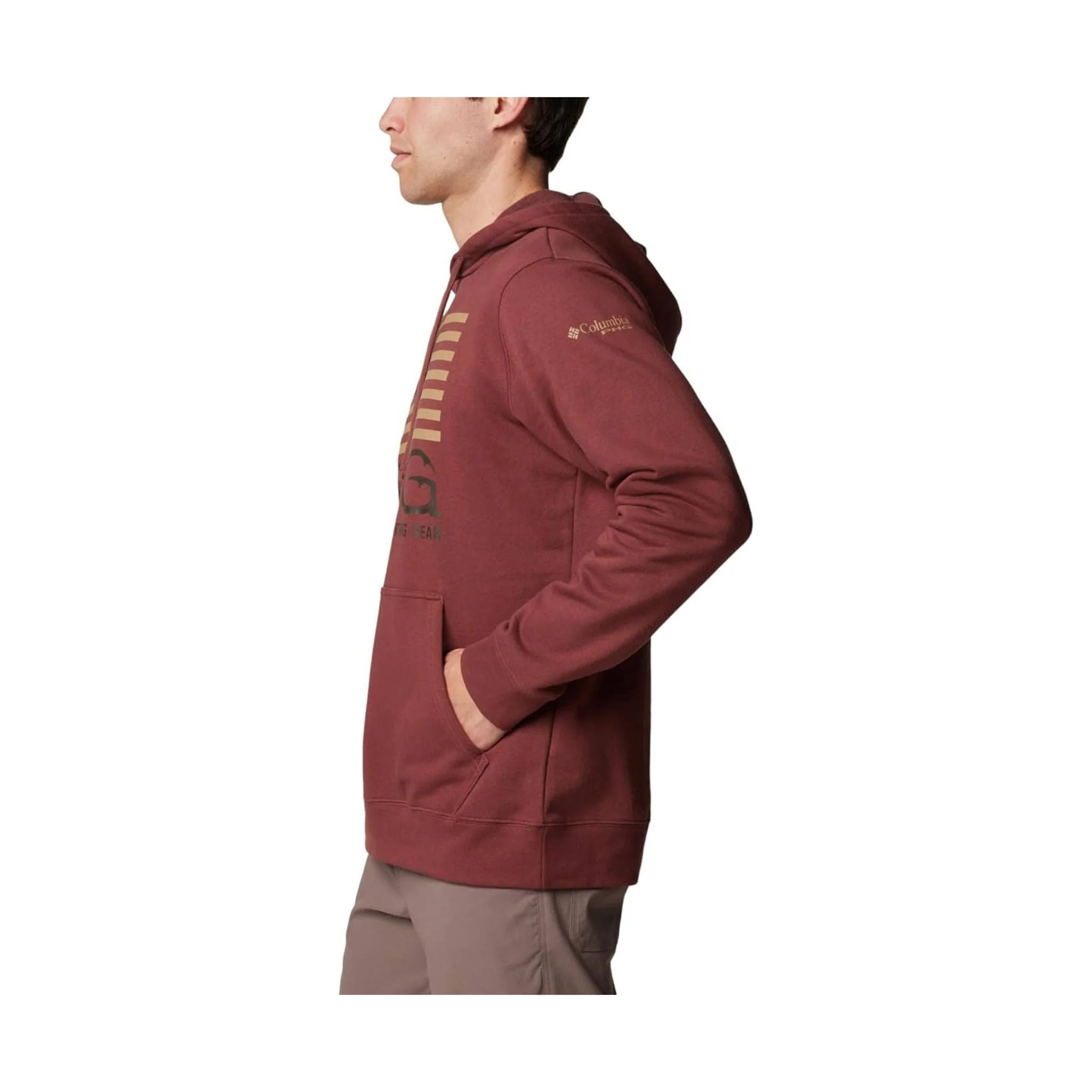 Columbia Men's PHG Hunt Star Hoodie - Red Rocks/Saha - Image 2