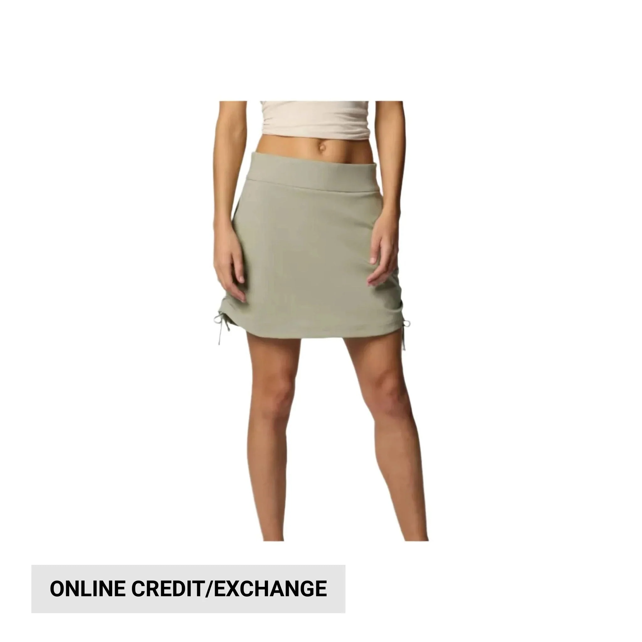 Columbia Women's All Seasons Ruched Skort - Safari