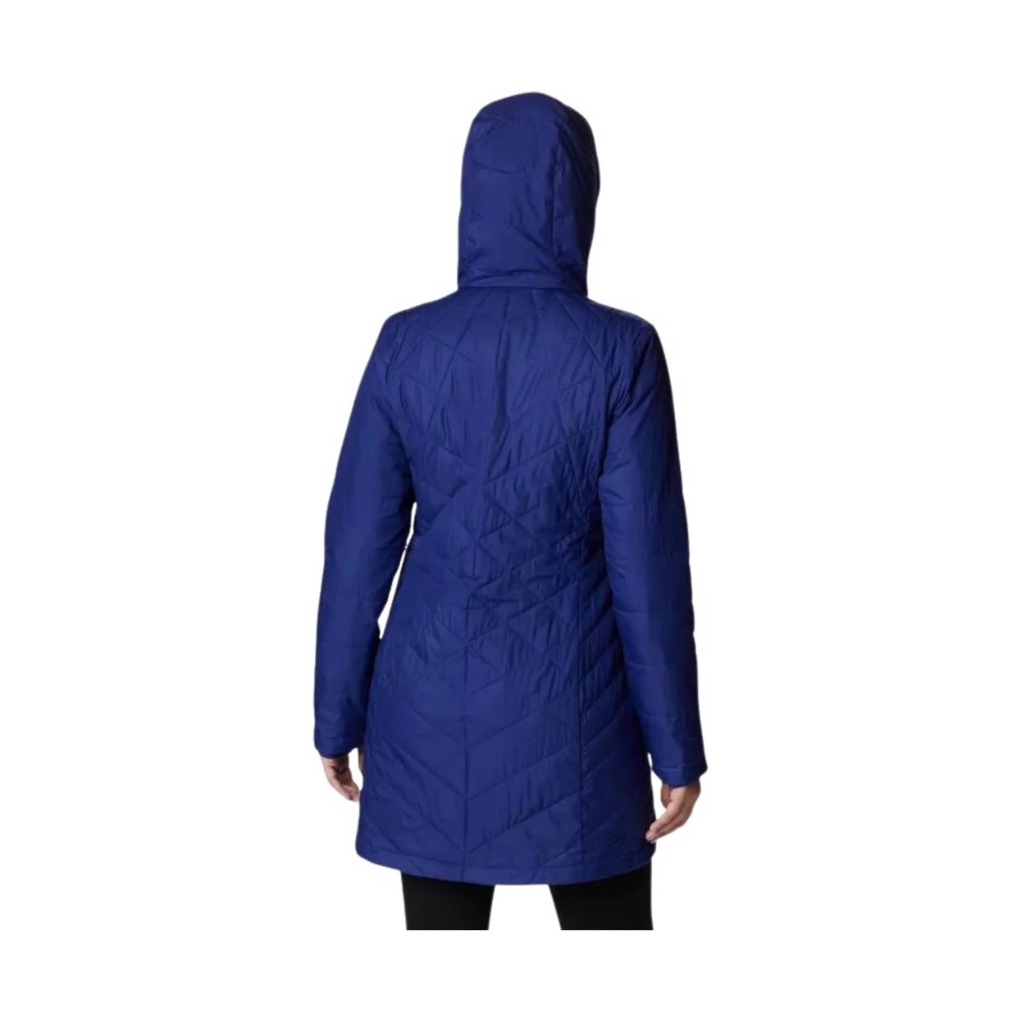 Columbia Women's Heavenly Long Hooded Jacket - Dark Sapphire - Image 3