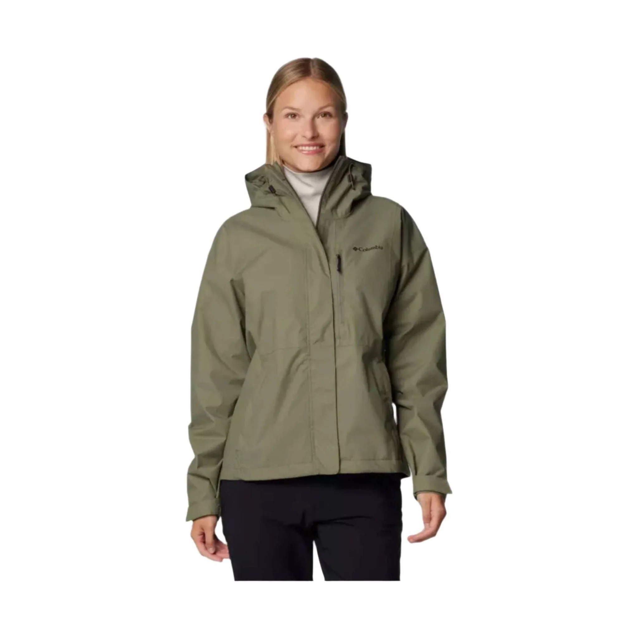 Columbia Women's Hikebound II Rain Jacket - Stone Green