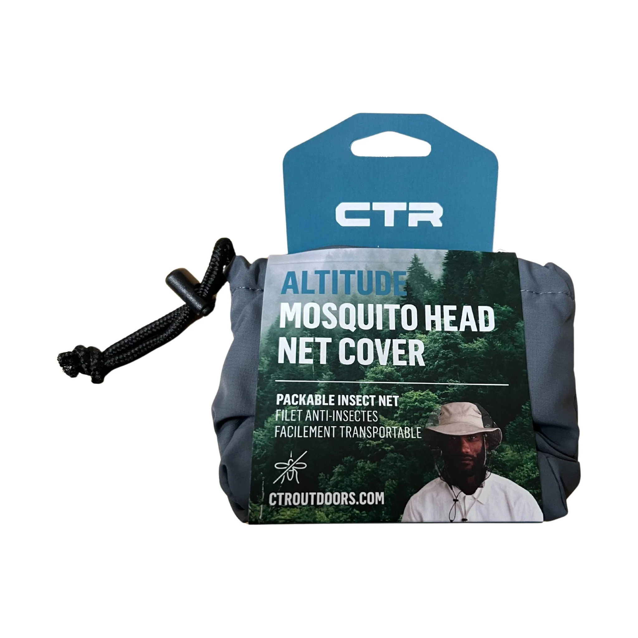 CTR Outdoors Mosquito Head Cover - Black