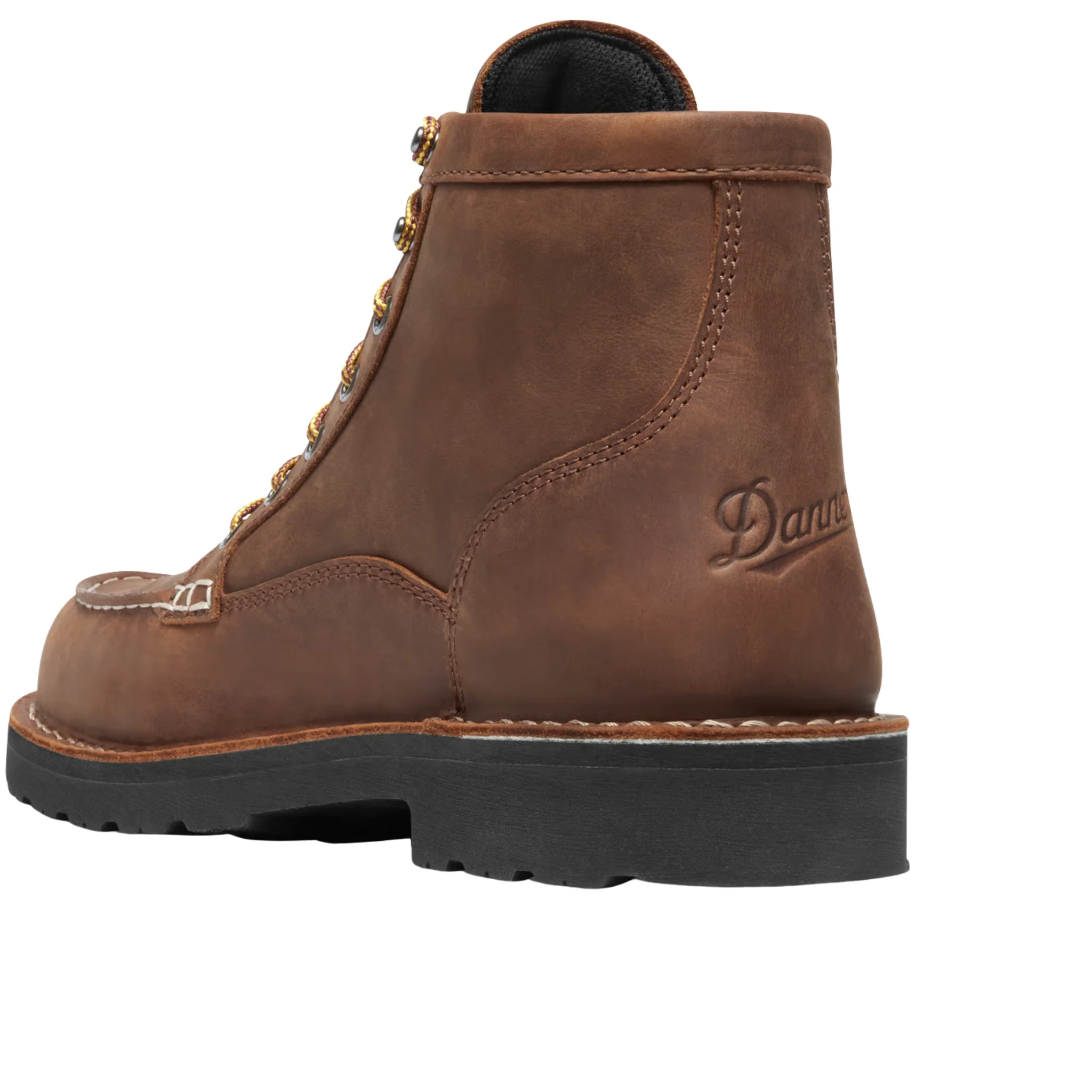 Danner Men's Bull Run GTX Moc Steel Toe 6 Inch Work Boots - Medium Brown - Image 3