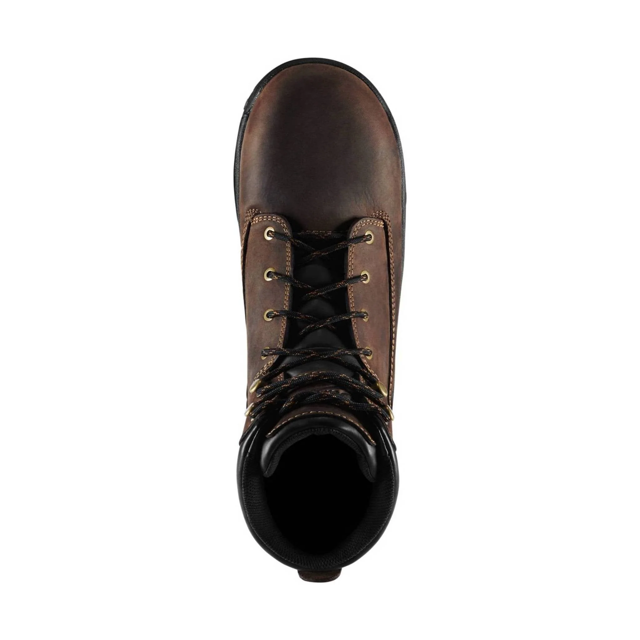 Danner Men's Caliper 6 Inch Aluminum Toe Work Boot - Brown Leather - Image 4