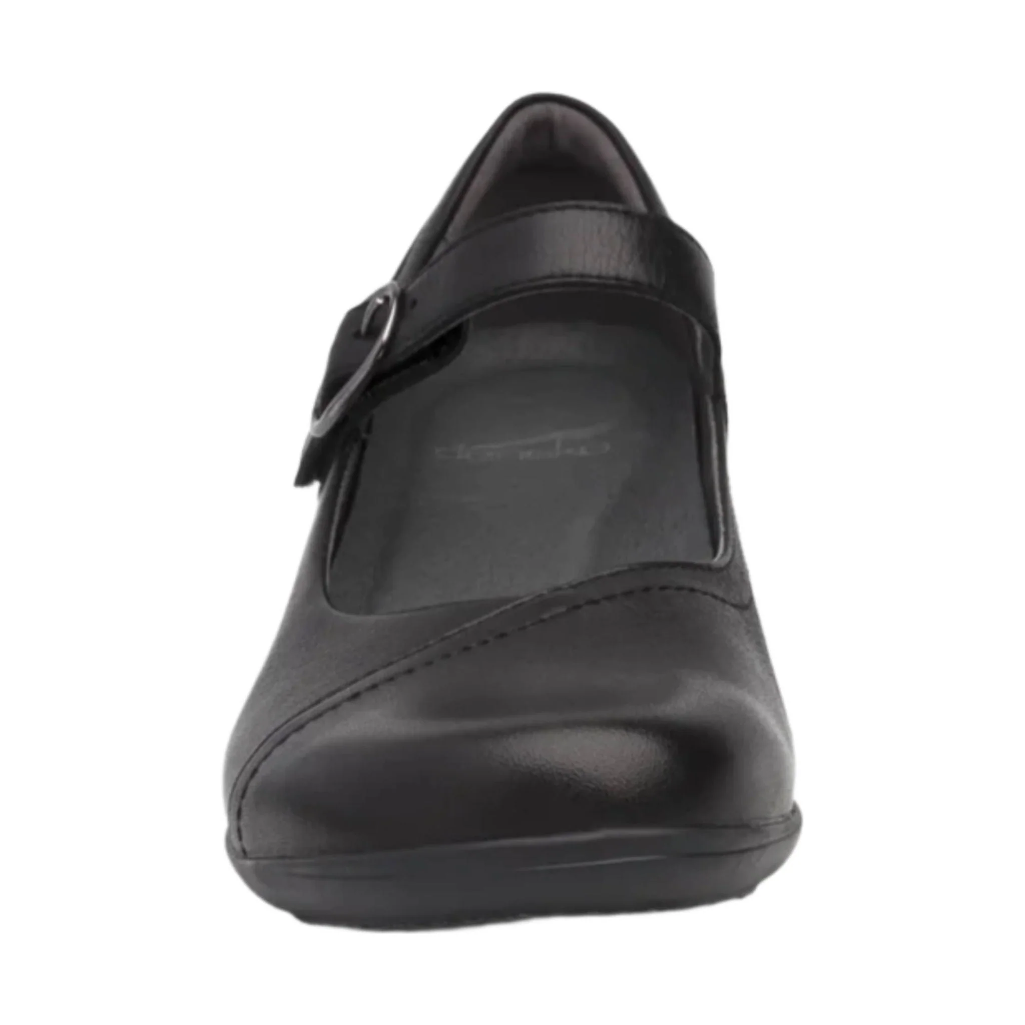 Dansko Women's Fawna Shoes - Black Milled Nappa - Image 3