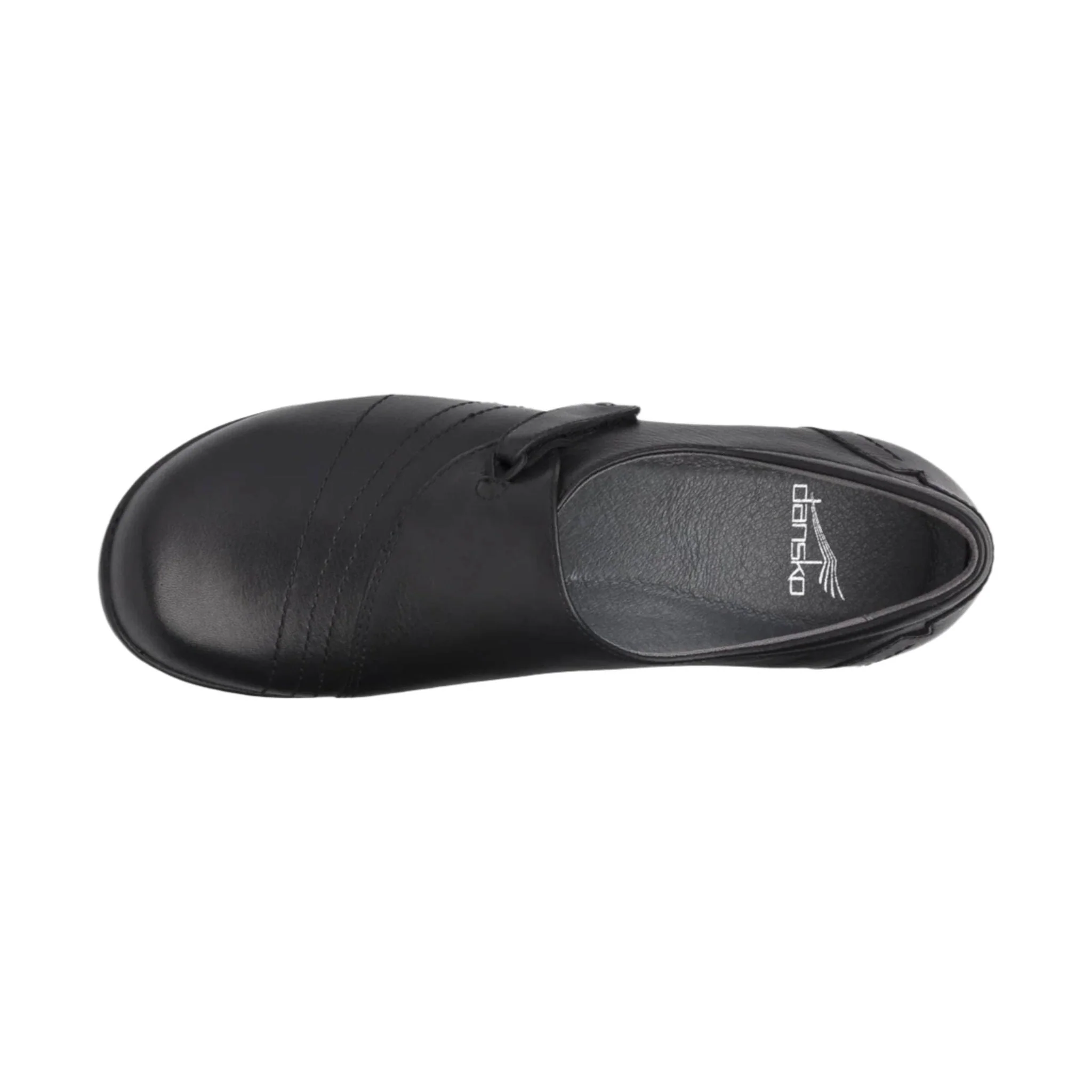 Dansko Women's Franny Wide Shoes - Black Milled - Image 4