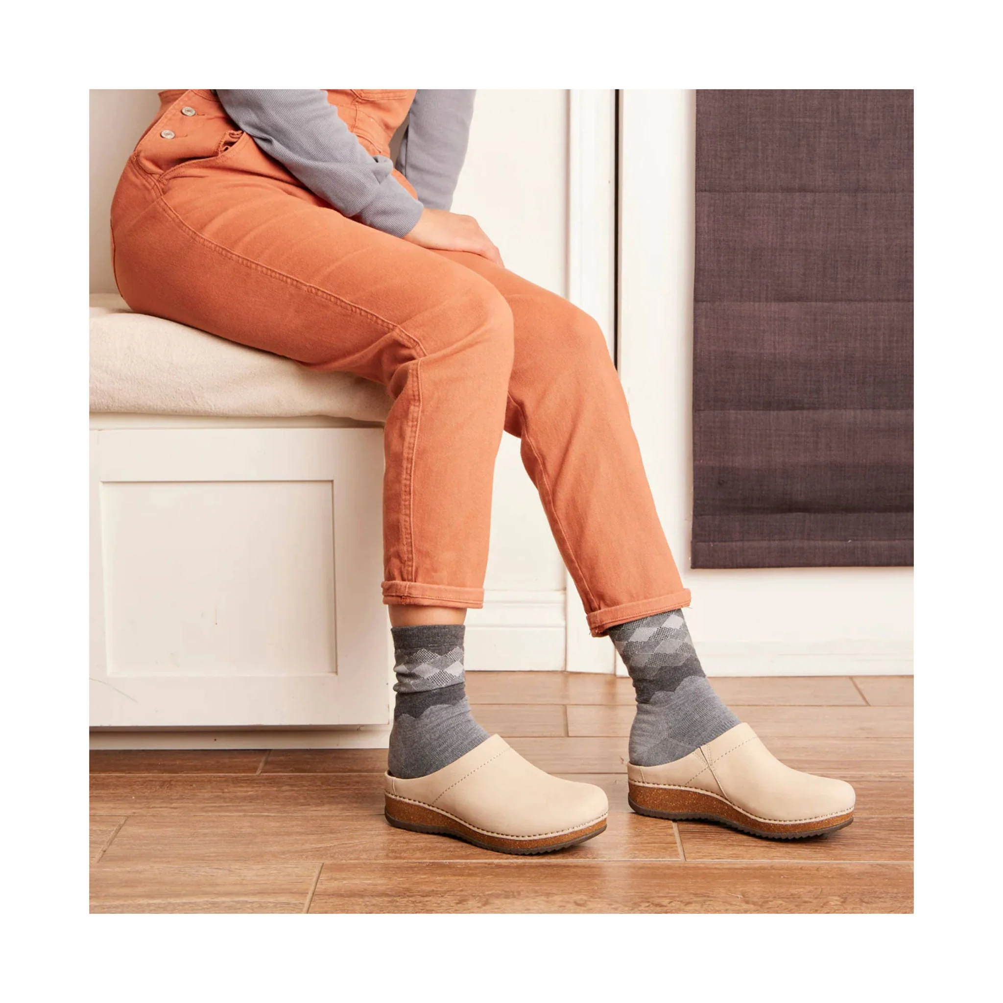 Dansko Women's Mariella Clog - Linen Nubuck Mule - Image 6