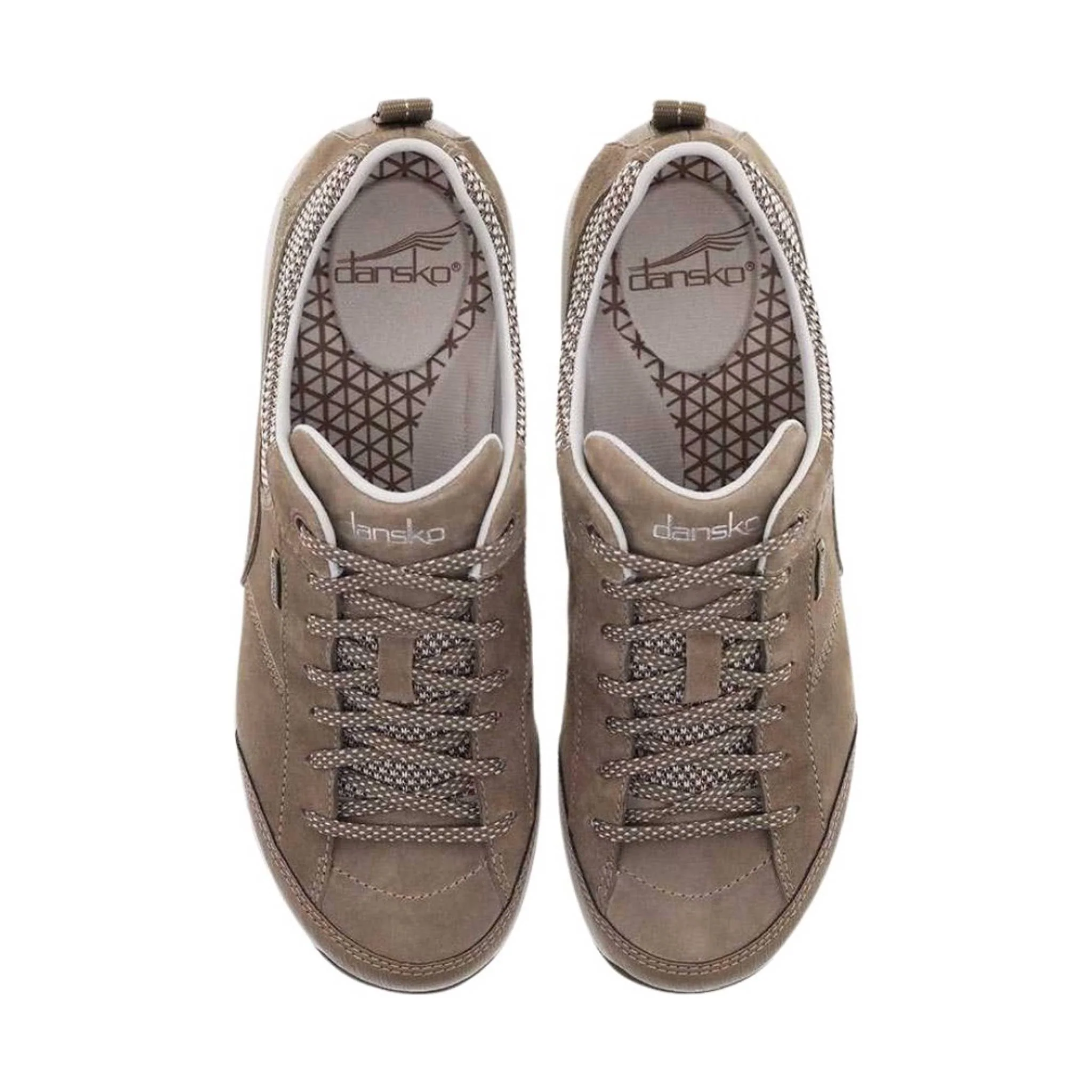Dansko Women's Paisley Waterproof Sneaker- Walnut Suede - Image 6