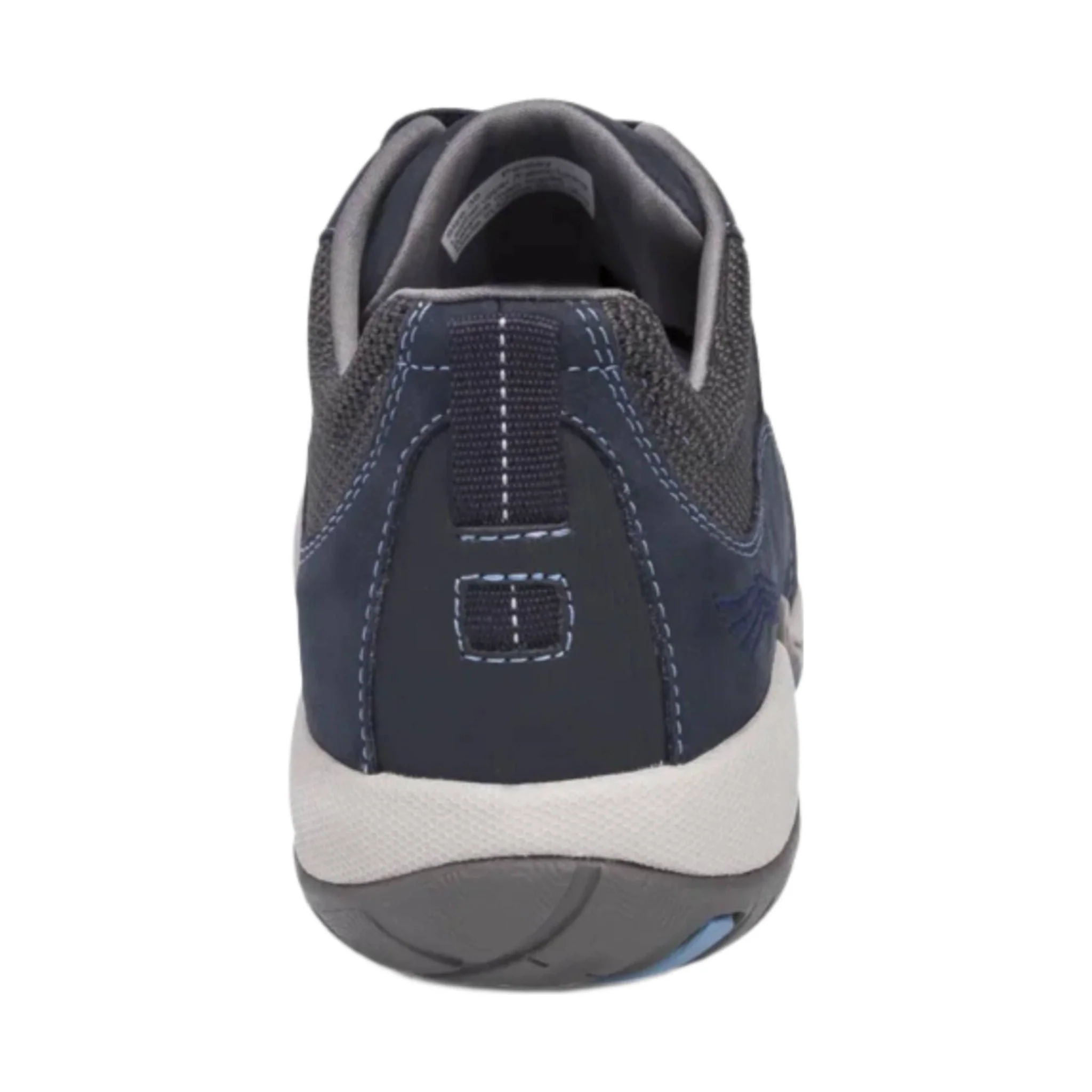 Dansko Women's Paisley Wide Waterproof Sneaker - Navy Milled Nubuck - Image 3