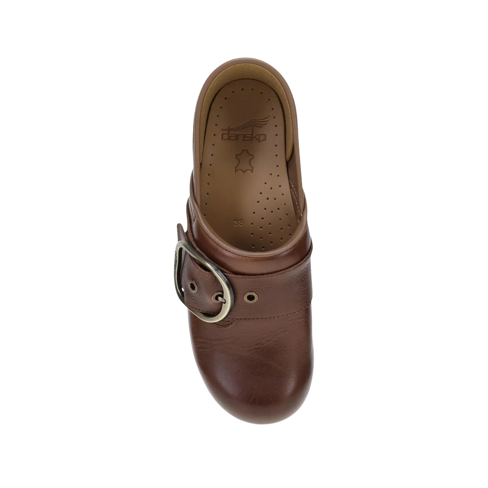 Dansko Women's Pearson - Brown Waxy Milled Clog - Image 5