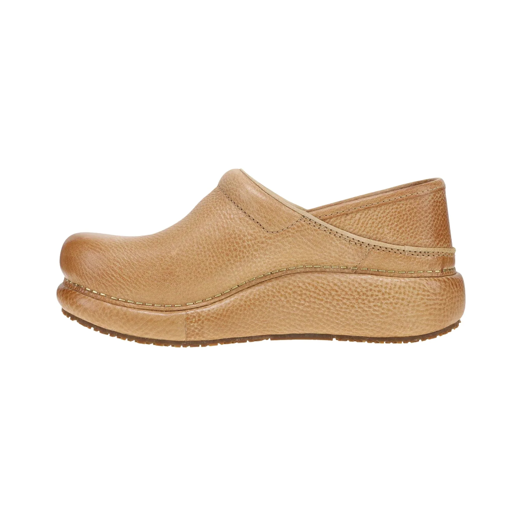 Dansko Women's Platform Pro Clogs - Honey Distressed - Image 2