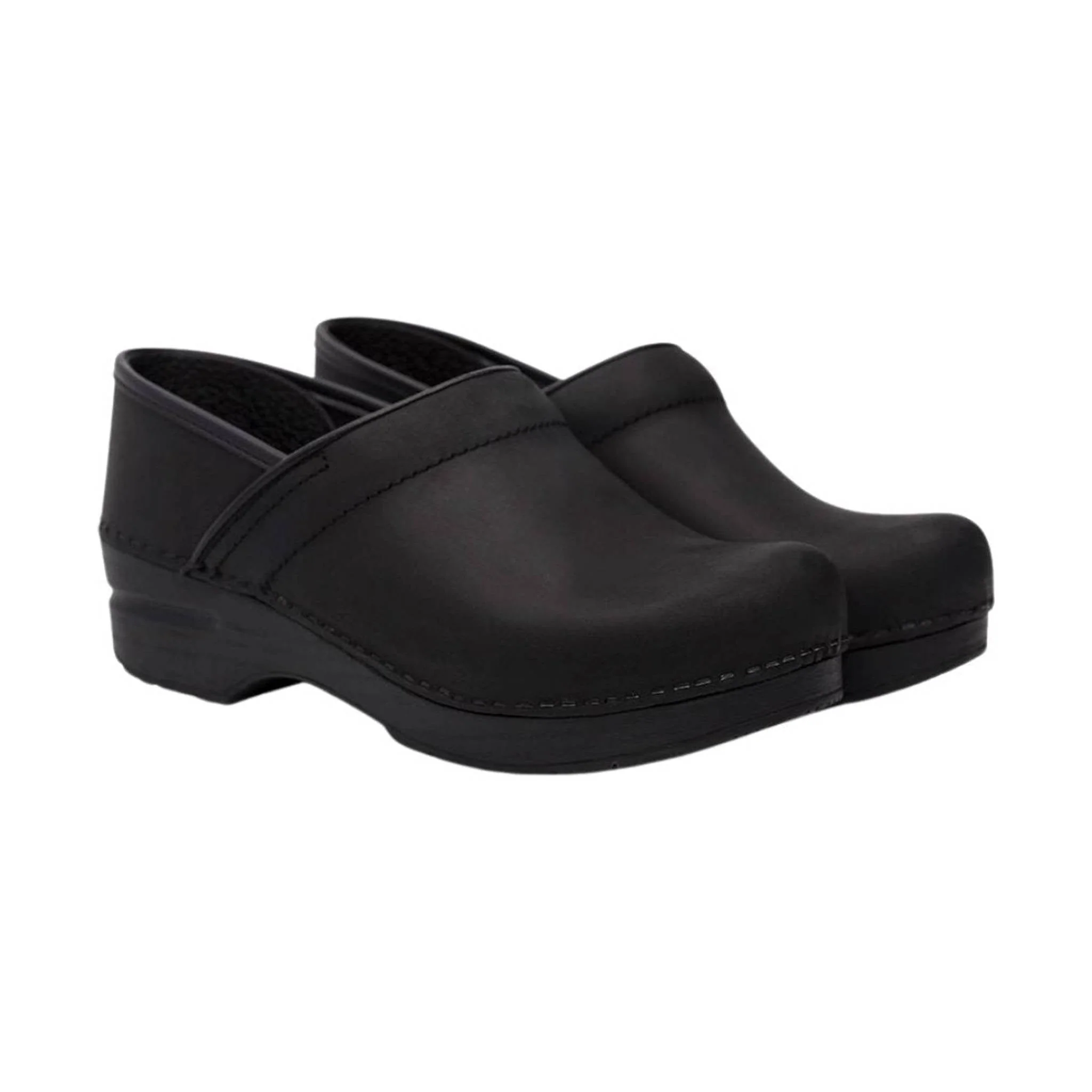 Dansko Women's Professional Clogs - Black Oiled - Image 3