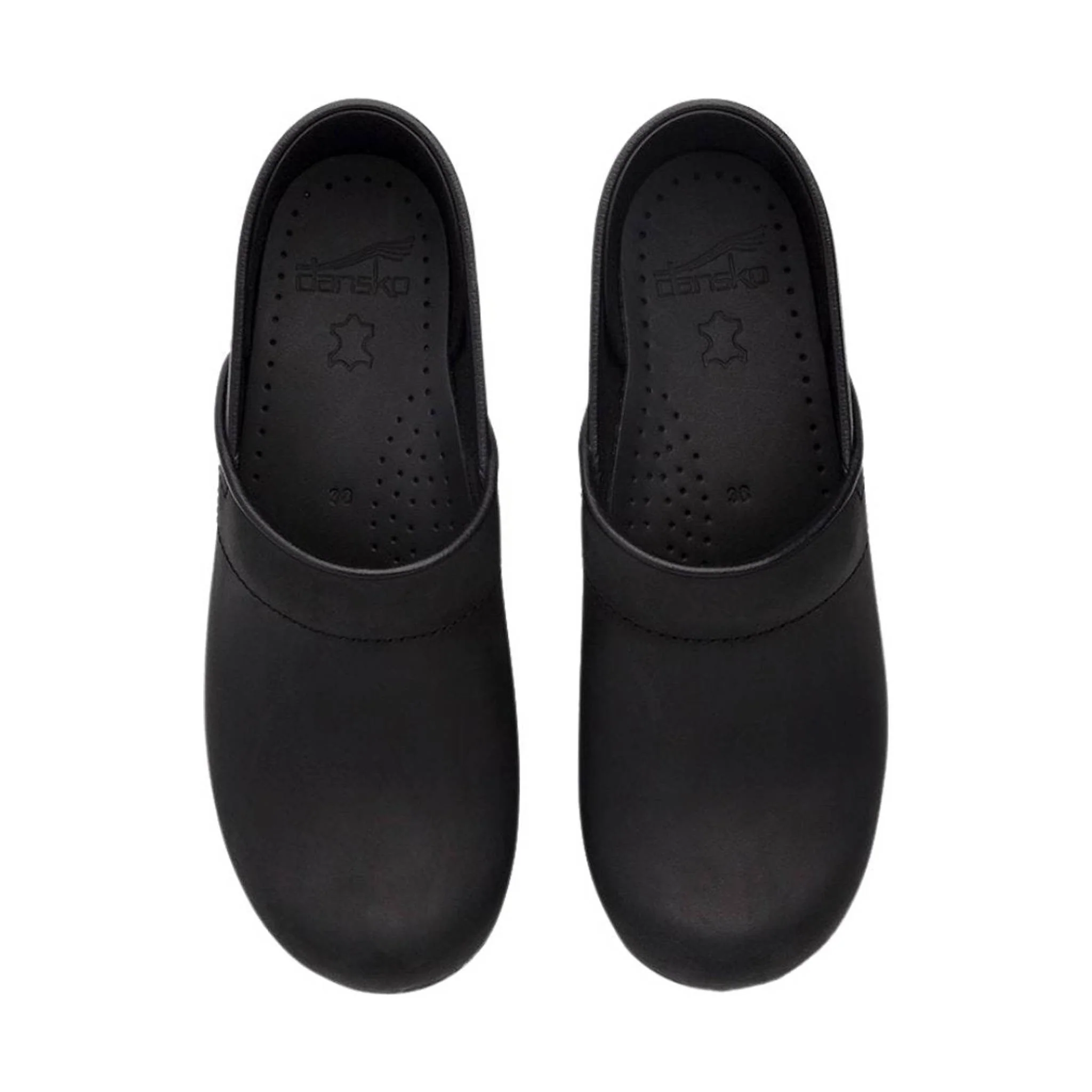 Dansko Women's Professional Clogs - Black Oiled - Image 4