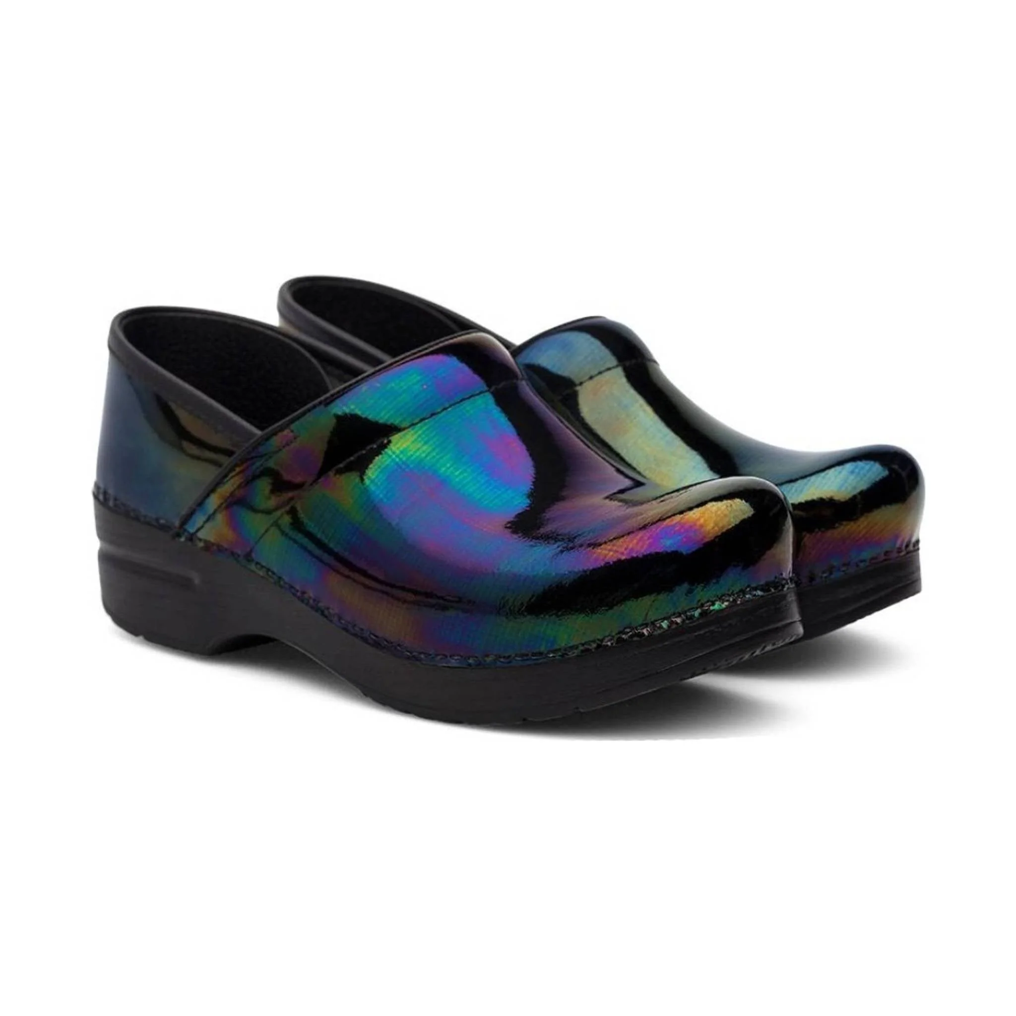 Dansko Women's Professional Clog - Petrol Patent - Image 3