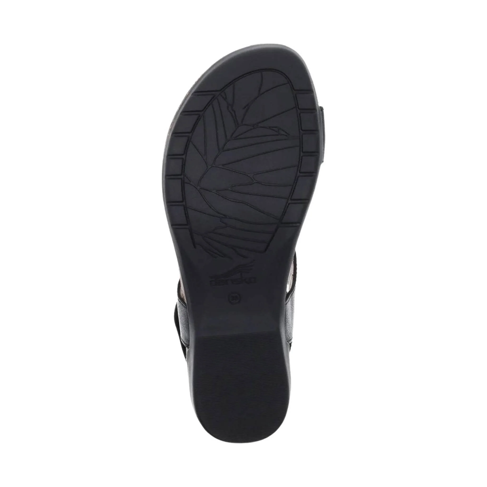 Dansko Women's Reece Sandals - Black Waxy Burnished - Image 3